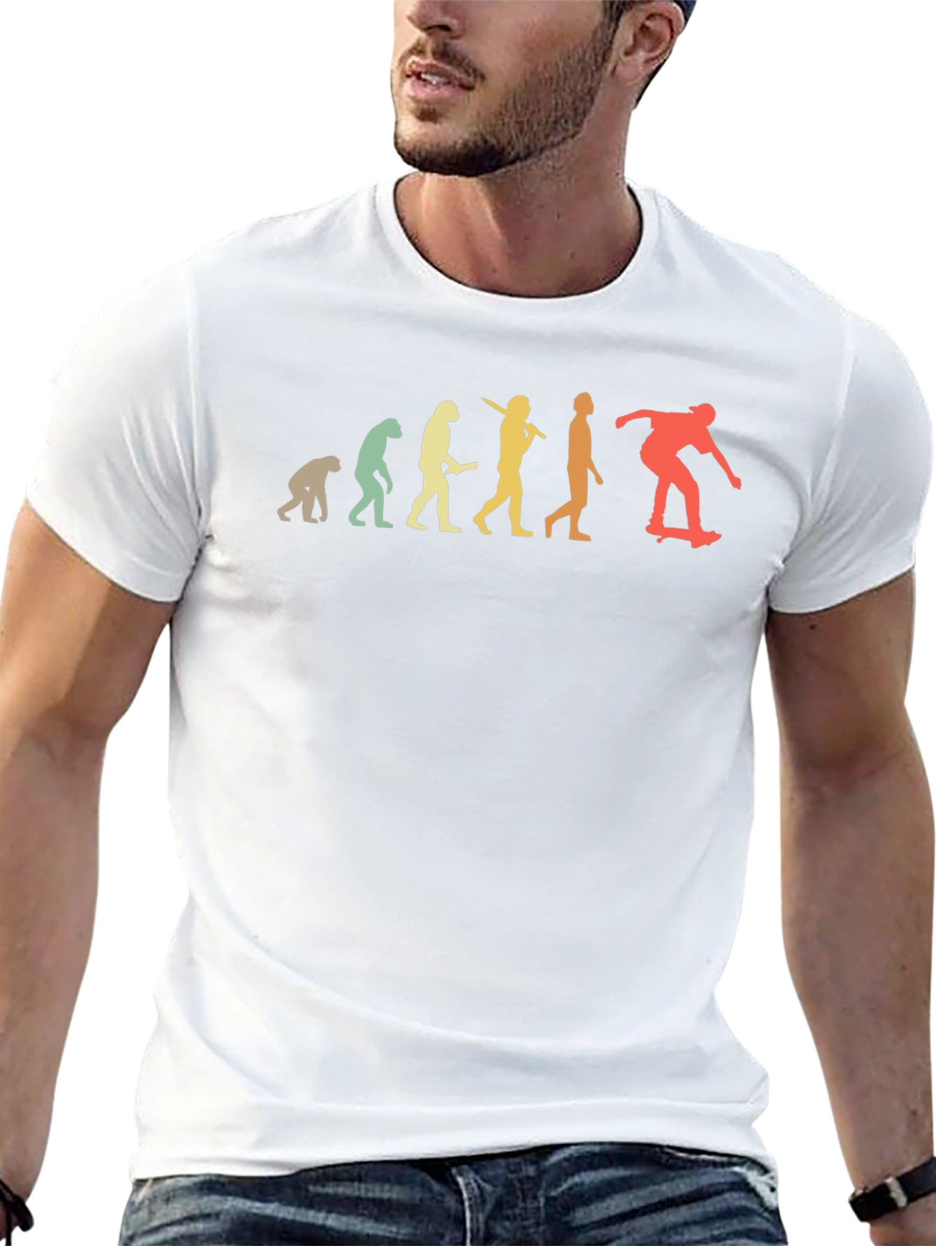 Evolution of Skateboarding T-Shirt