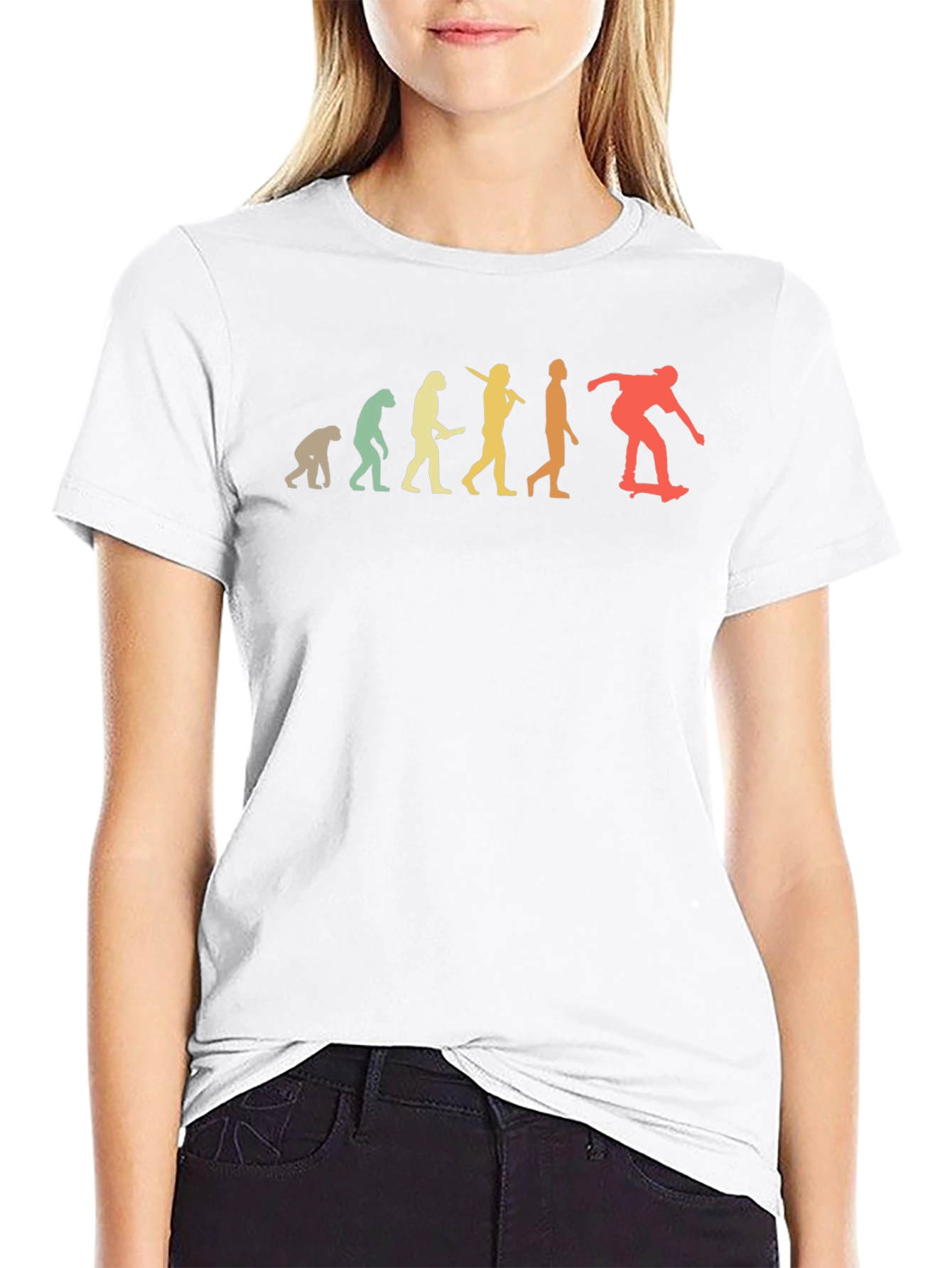 Evolution of Skateboarding T-Shirt
