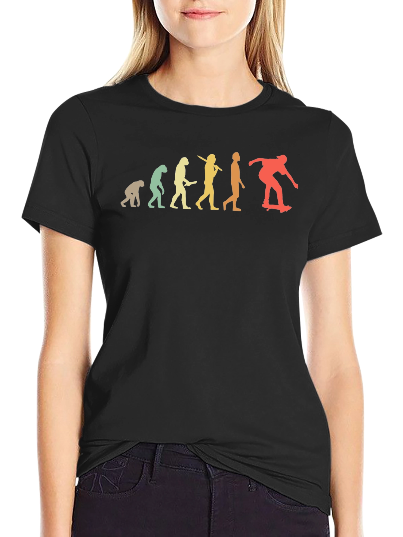 Evolution of Skateboarding T-Shirt
