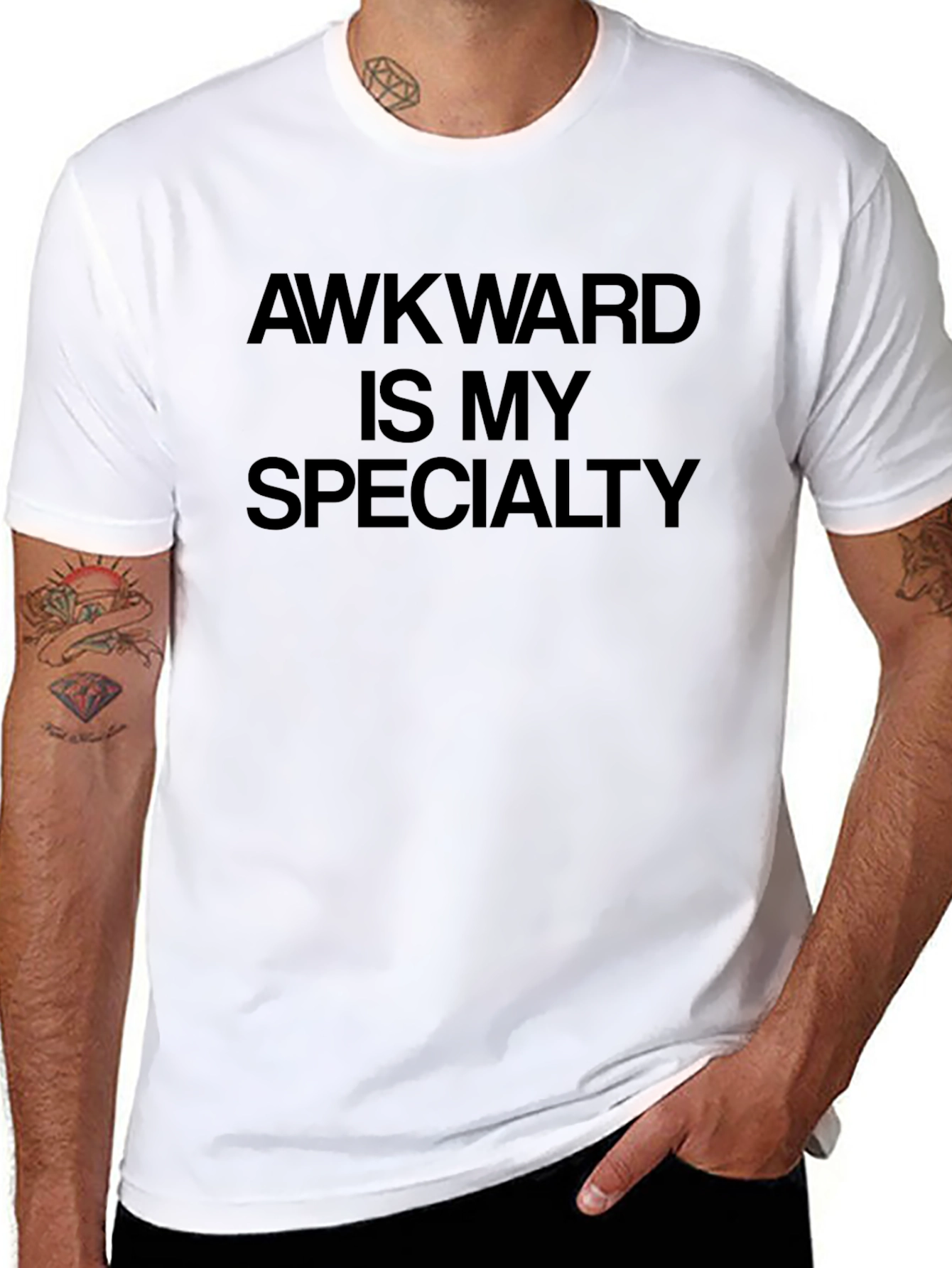 Awkward is My Specialty T-Shirt - Black
