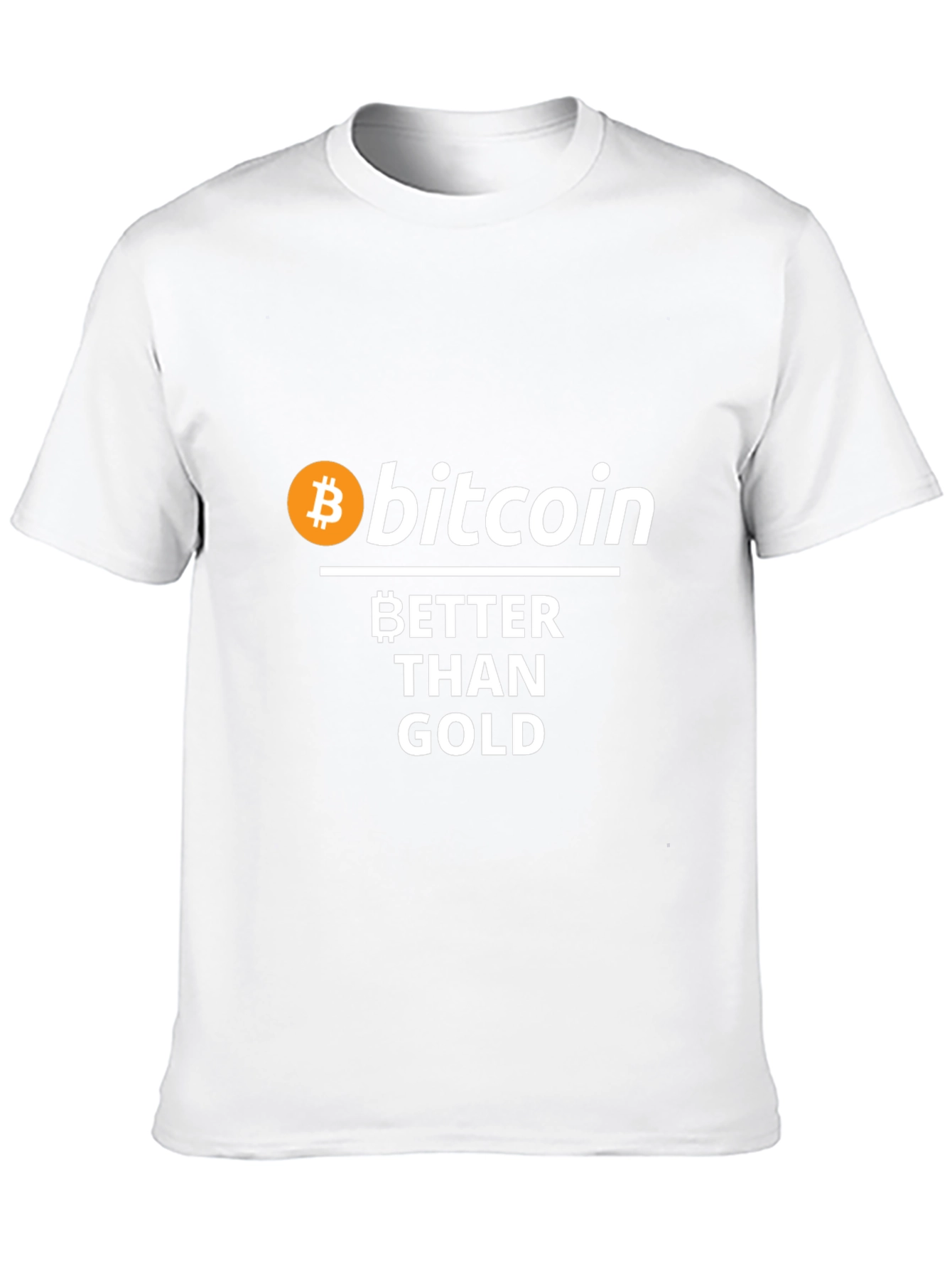Bitcoin Better Than Gold Black Graphic Tee