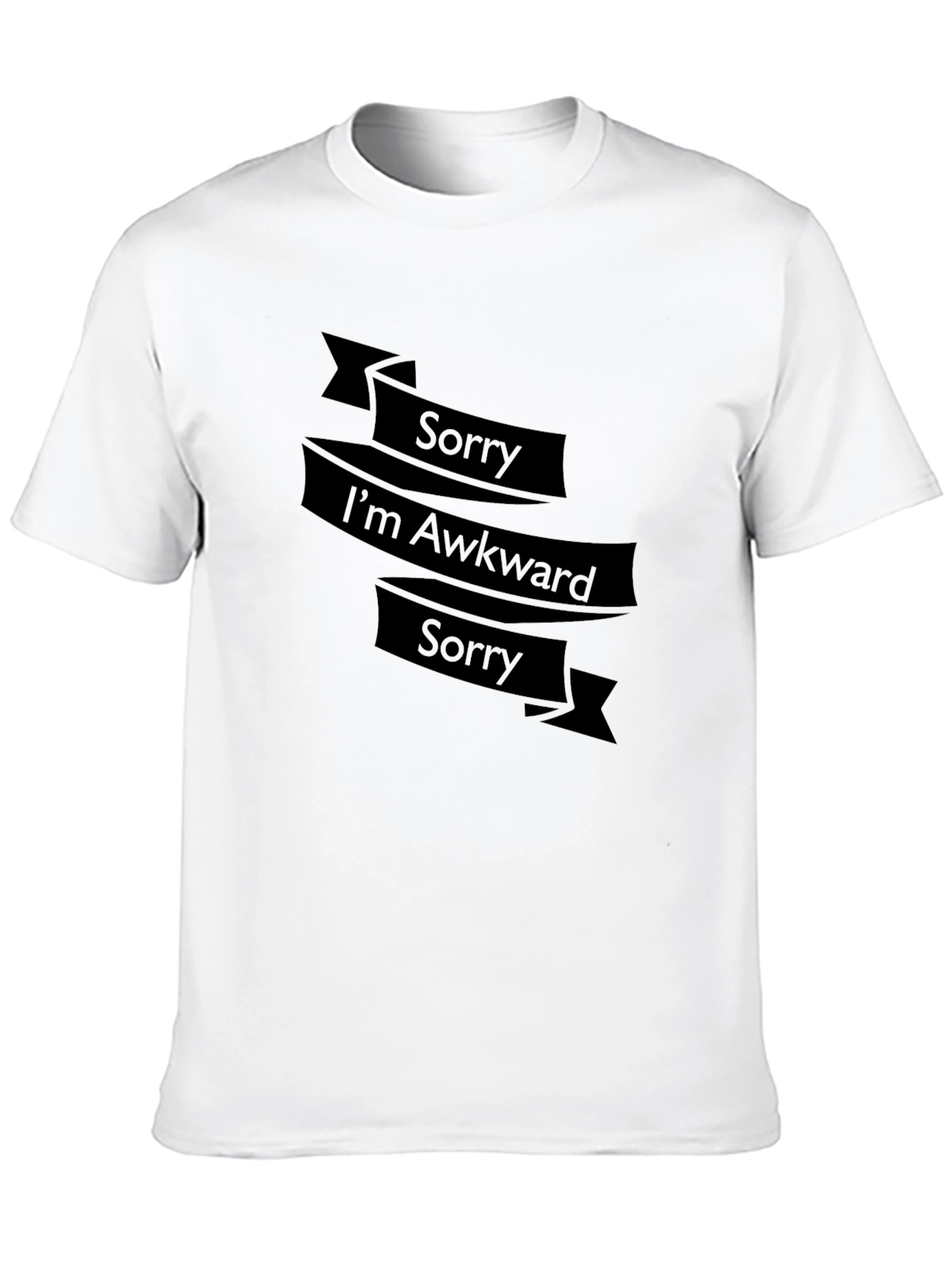 Awkward Apology Graphic Tee