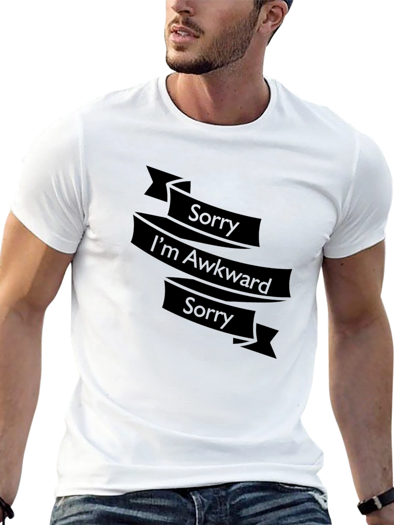 Awkward Apology Graphic Tee