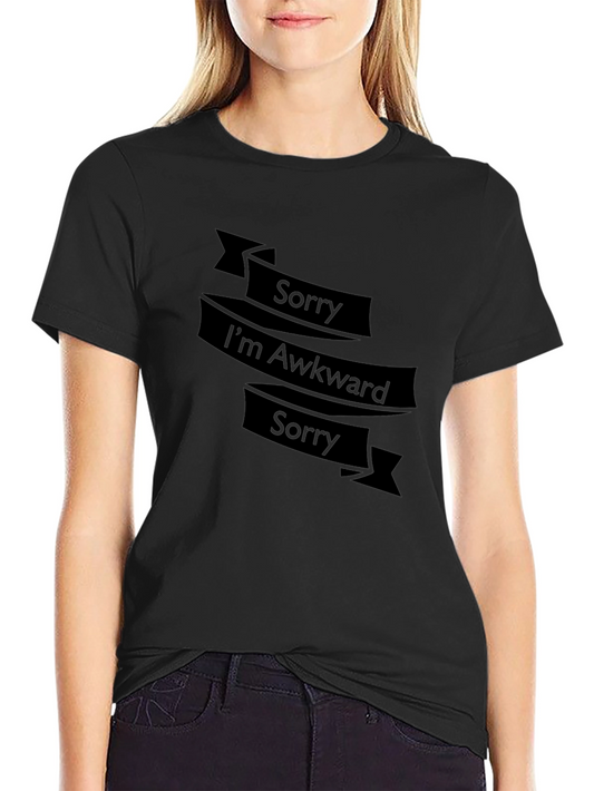 Awkward Apology Graphic Tee