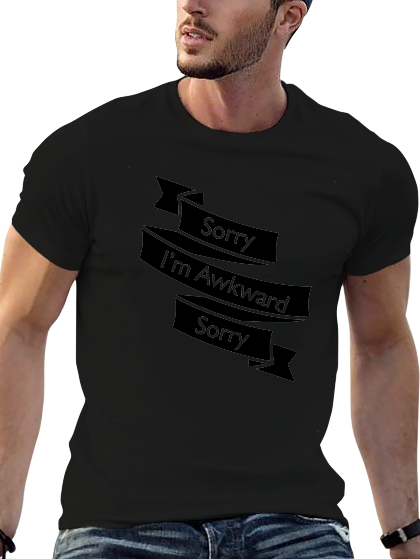 Awkward Apology Graphic Tee