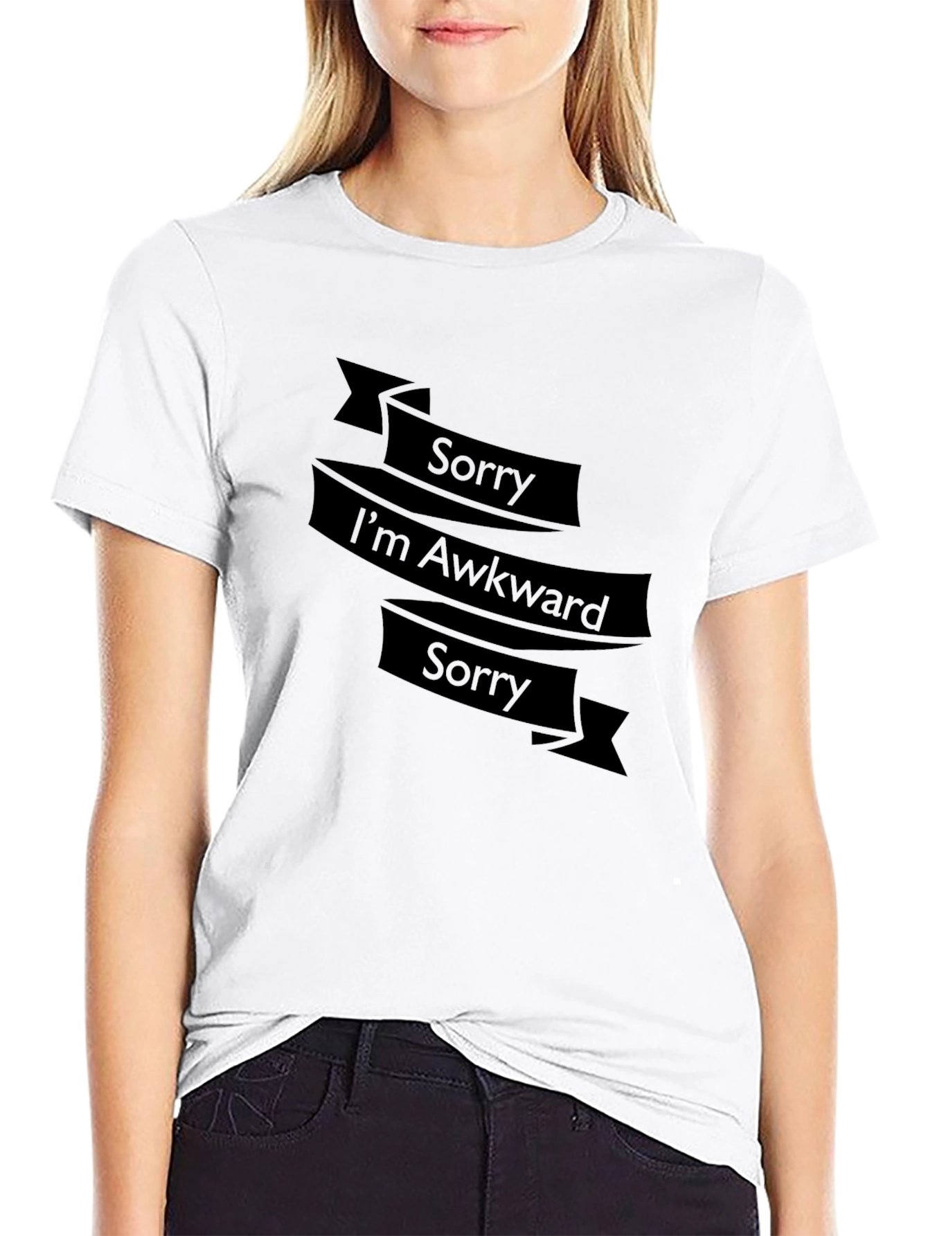Awkward Apology Graphic Tee