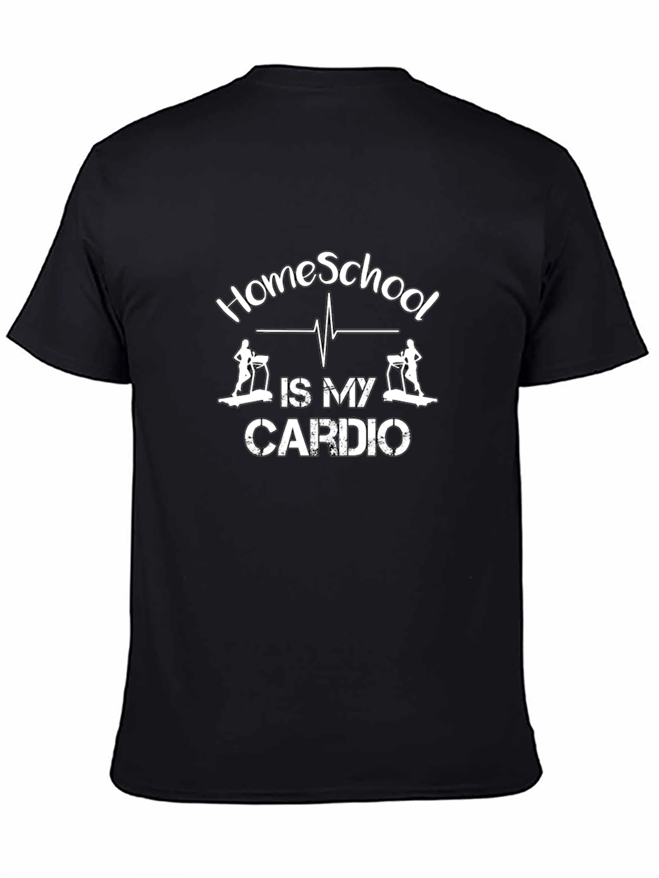 Homeschool Cardio T-Shirt - Funny Workout Tee