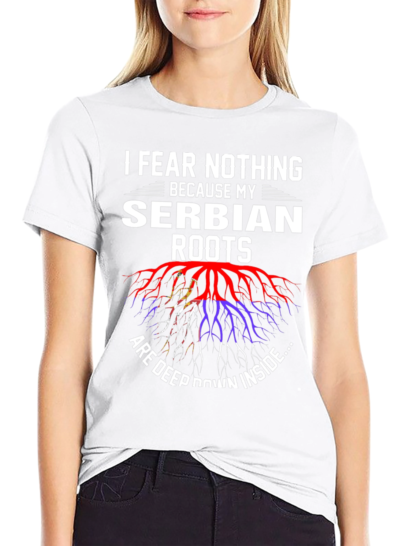 Serbian Roots Graphic Tee - I Fear Nothing