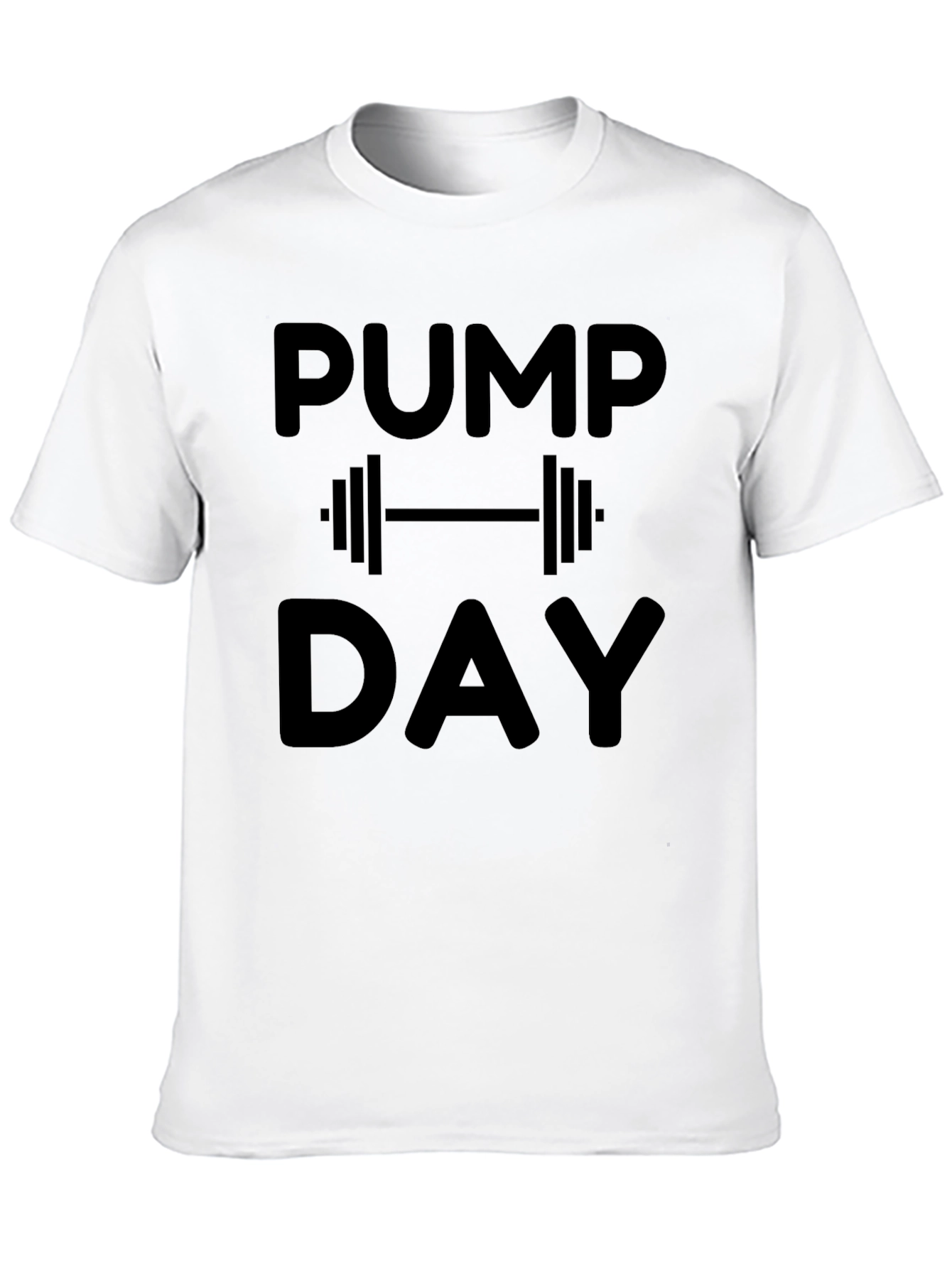 Pump Day Black Graphic T-Shirt
