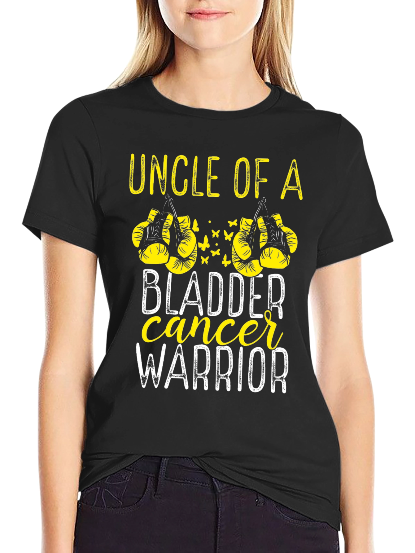 Uncle of a Bladder Cancer Warrior T-Shirt