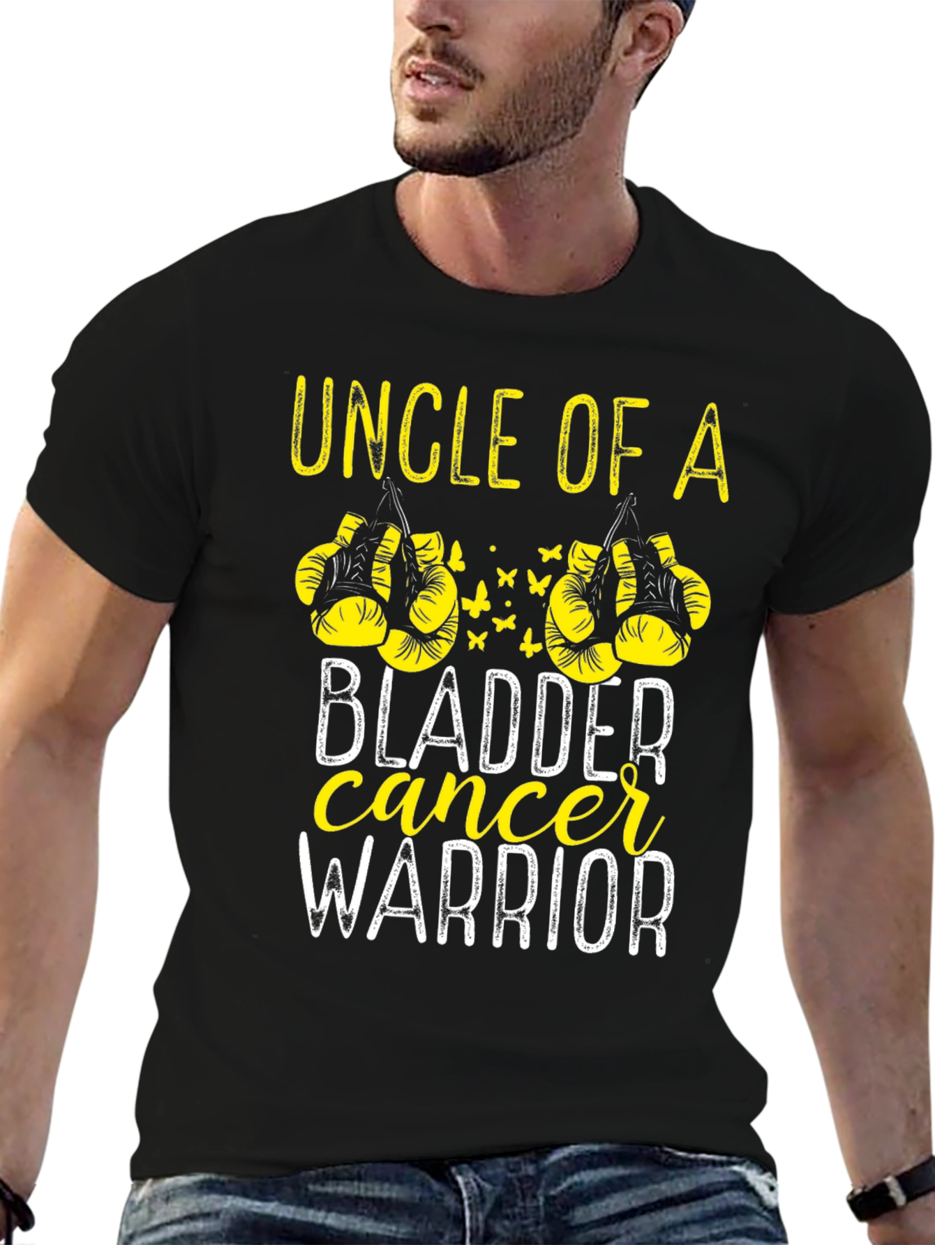 Uncle of a Bladder Cancer Warrior T-Shirt