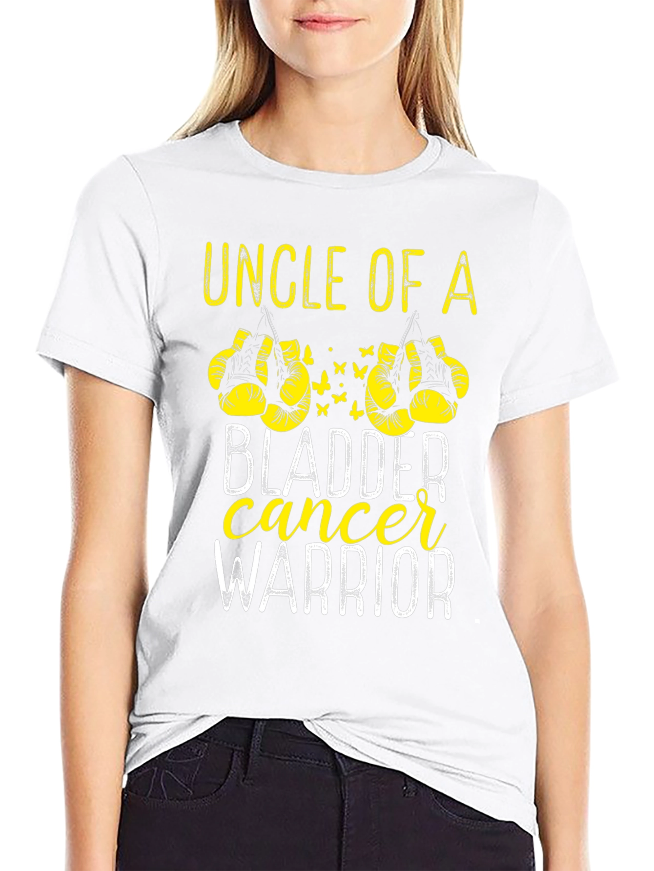 Uncle of a Bladder Cancer Warrior T-Shirt