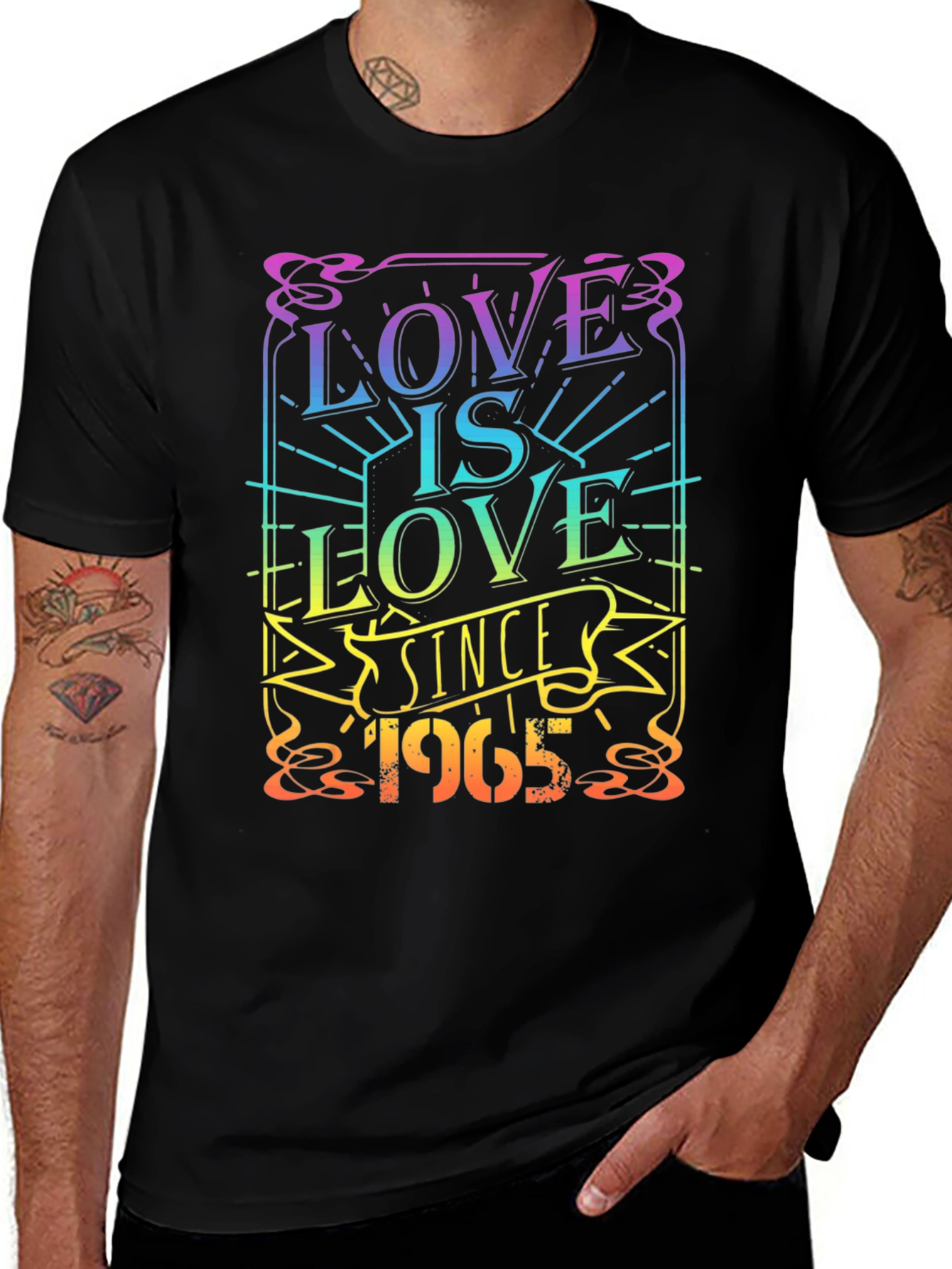 Love is Love Since 1965 Graphic T-Shirt