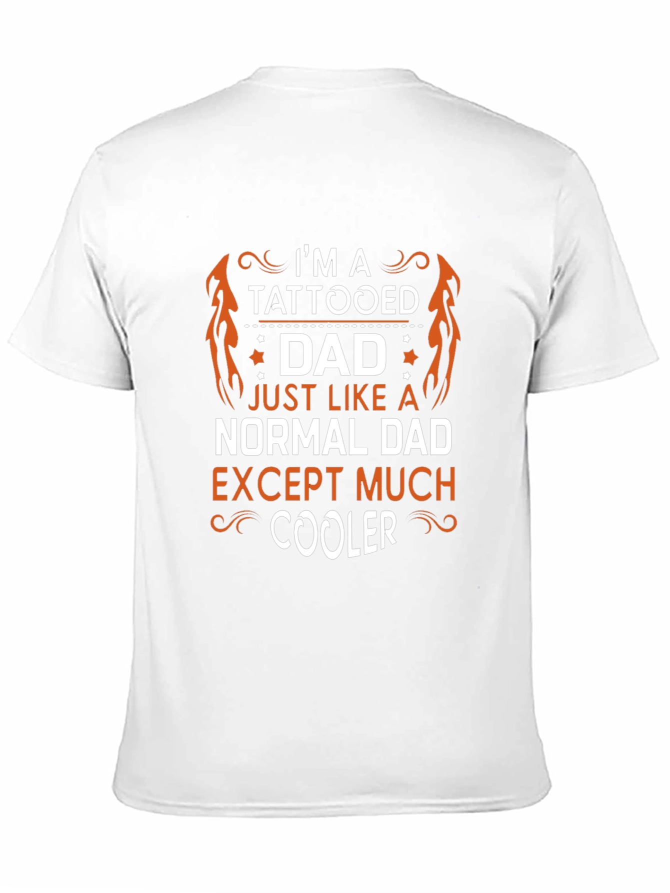 Tattooed Dad T-Shirt - Cool Fathers Day Gift