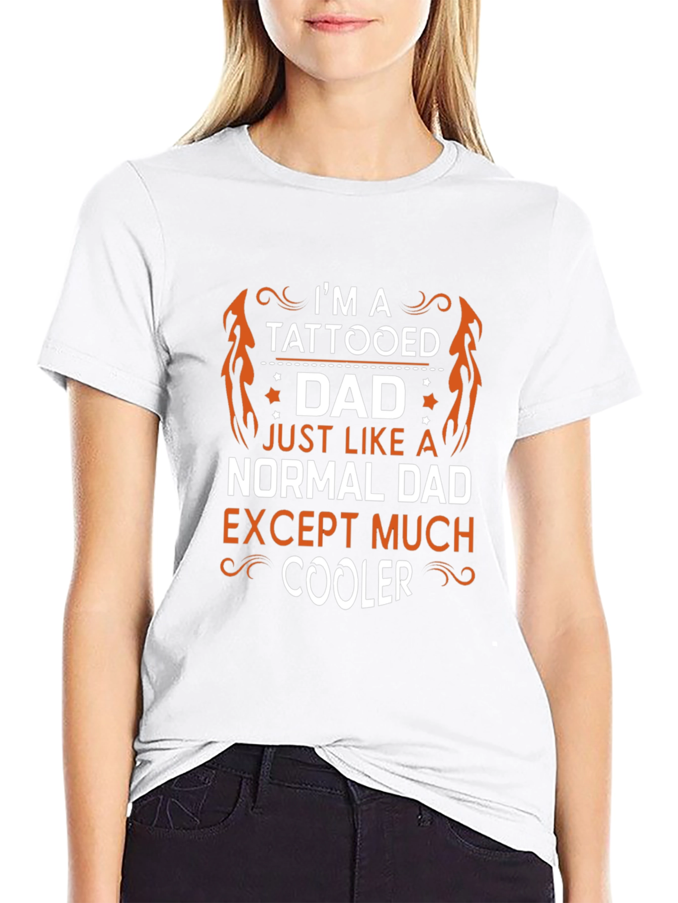 Tattooed Dad T-Shirt - Cool Fathers Day Gift