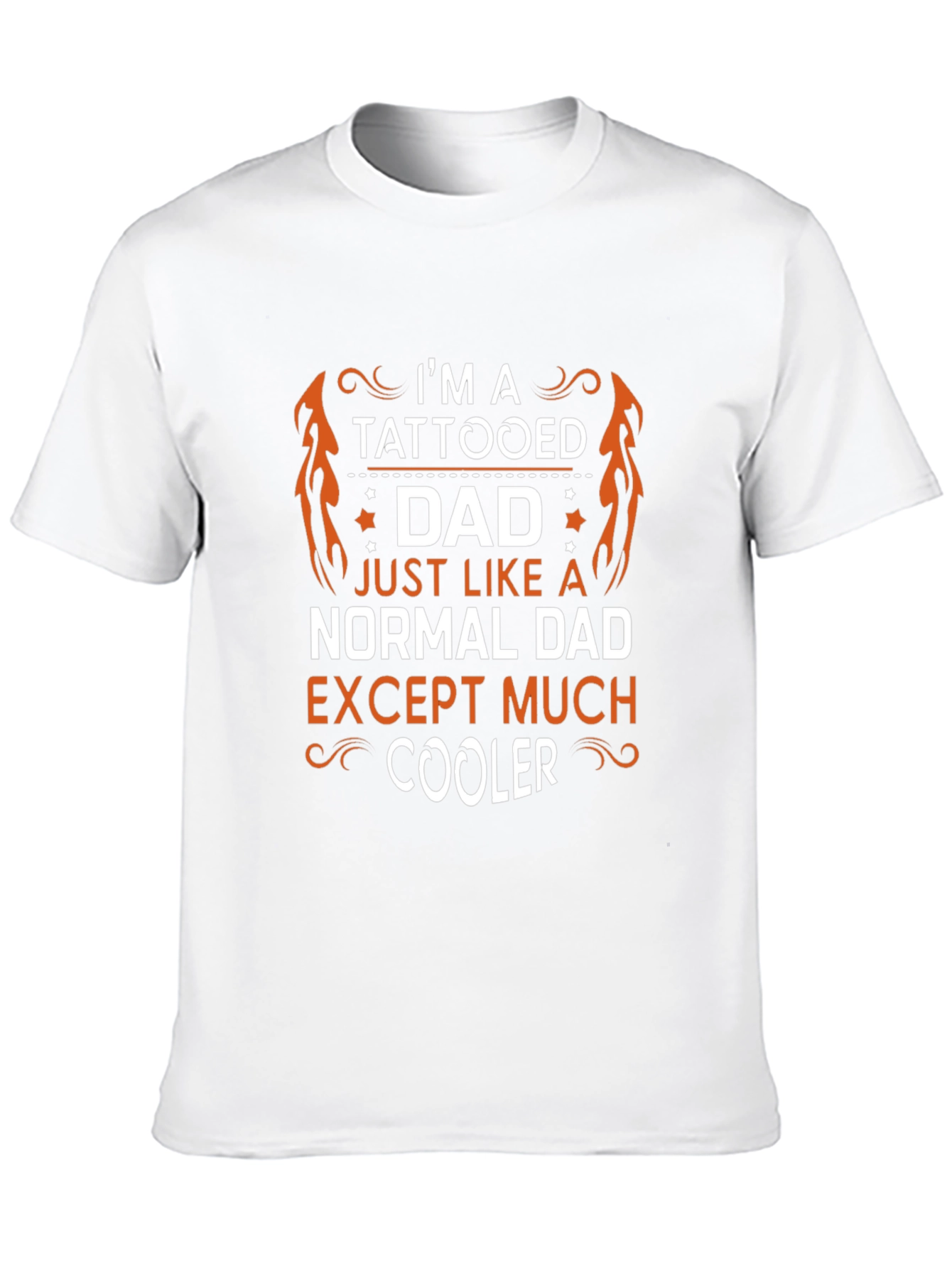 Tattooed Dad T-Shirt - Cool Fathers Day Gift
