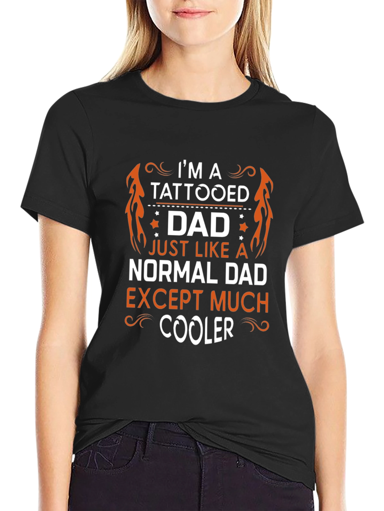 Tattooed Dad T-Shirt - Cool Fathers Day Gift