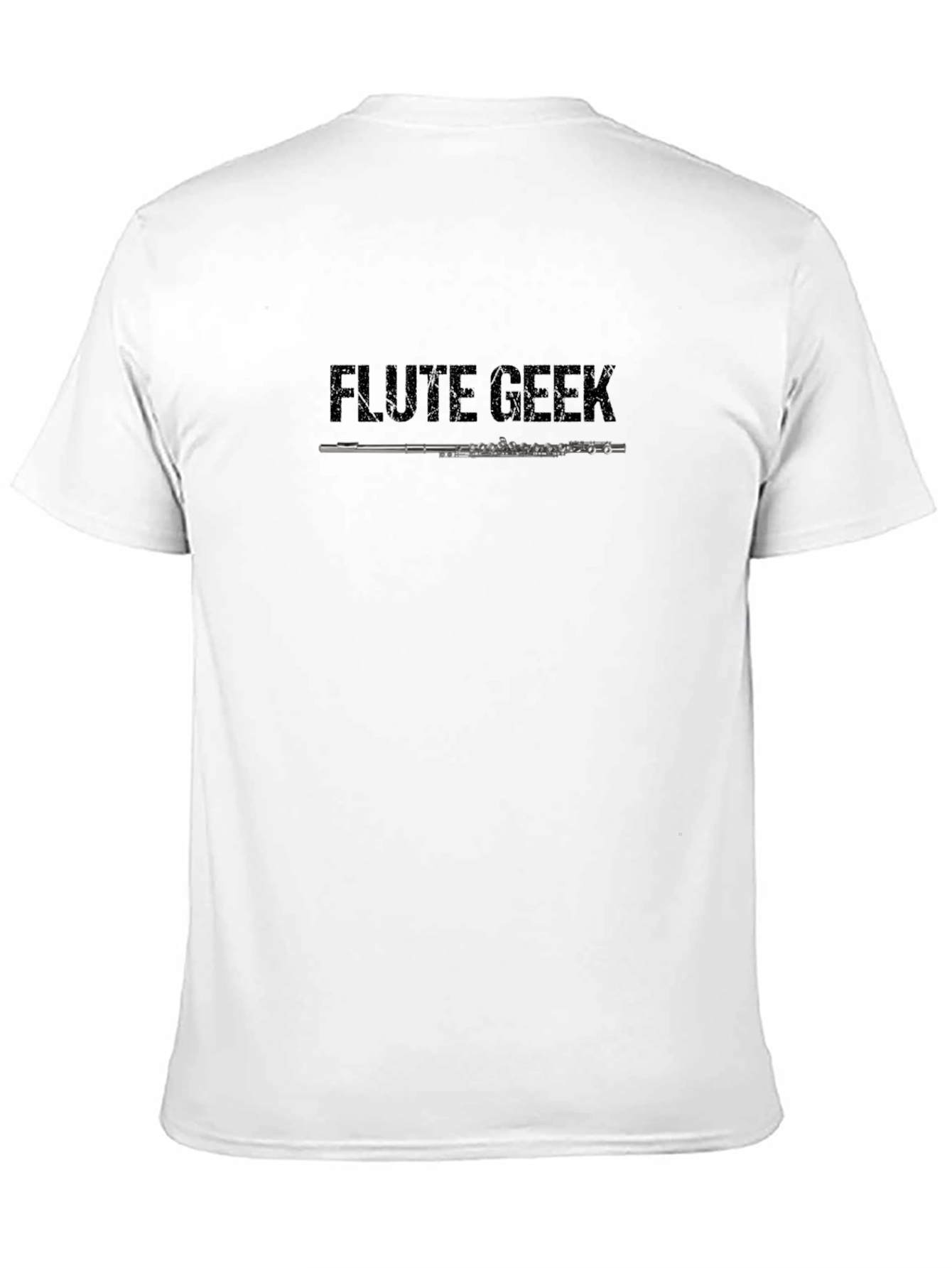 Flute Geek Graphic Tee - Musicians Humor T-Shirt