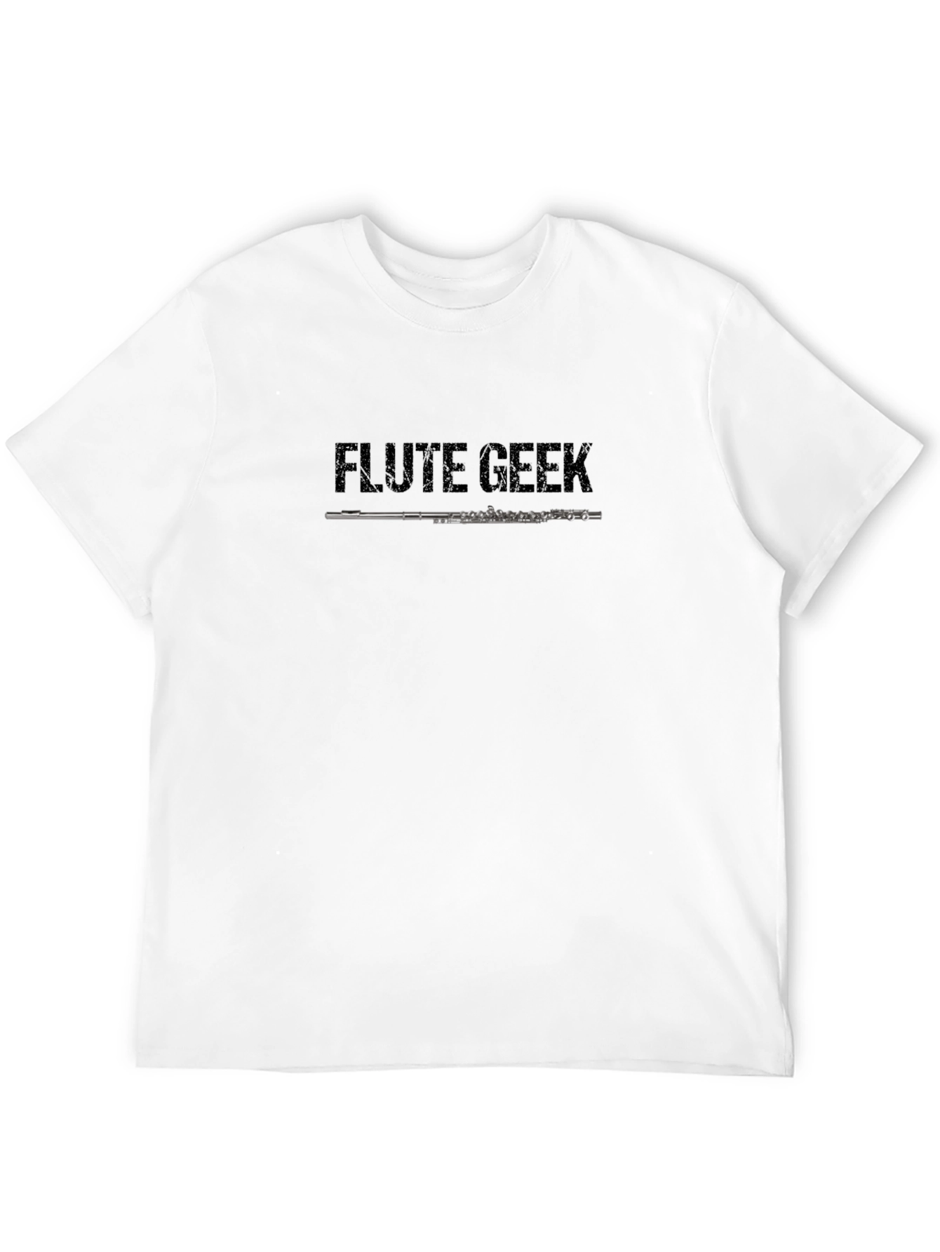 Flute Geek Graphic Tee - Musicians Humor T-Shirt