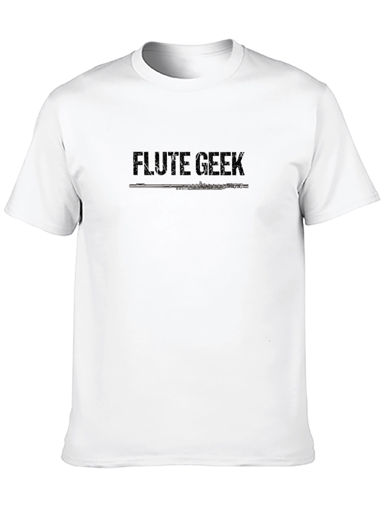 Flute Geek Graphic Tee - Musicians Humor T-Shirt
