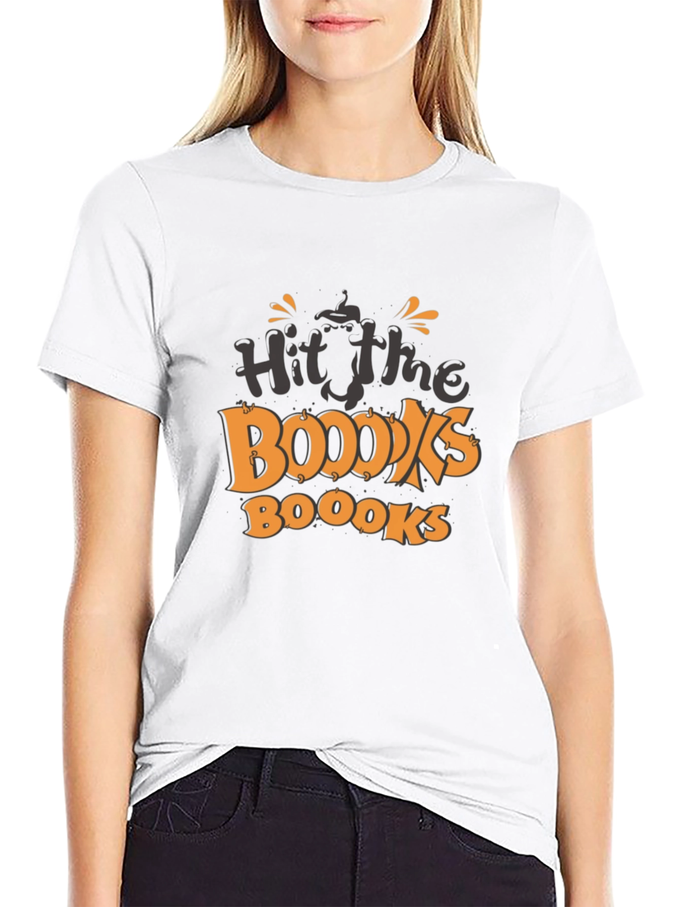Hit the Boooks Halloween T-Shirt