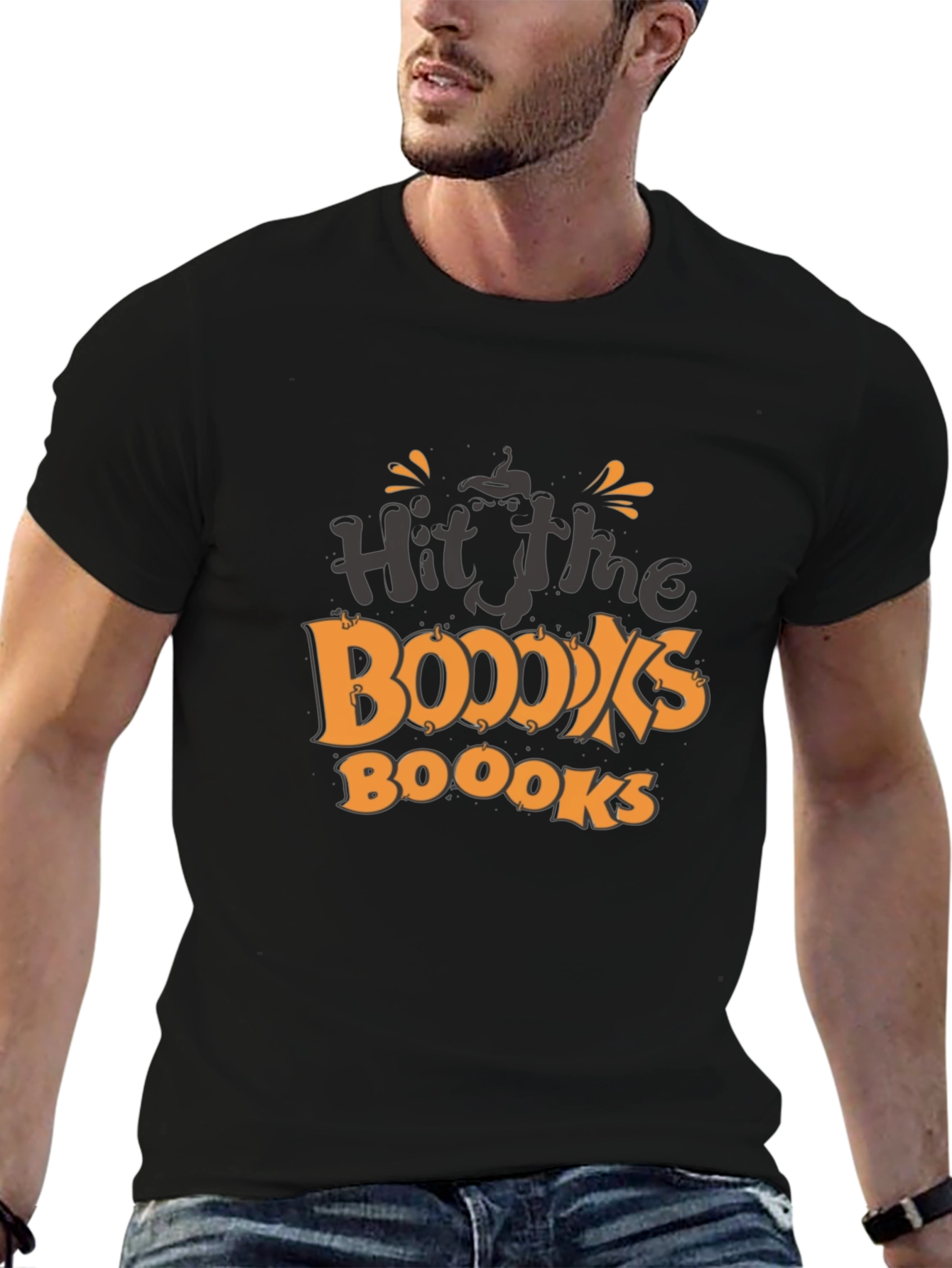 Hit the Boooks Halloween T-Shirt