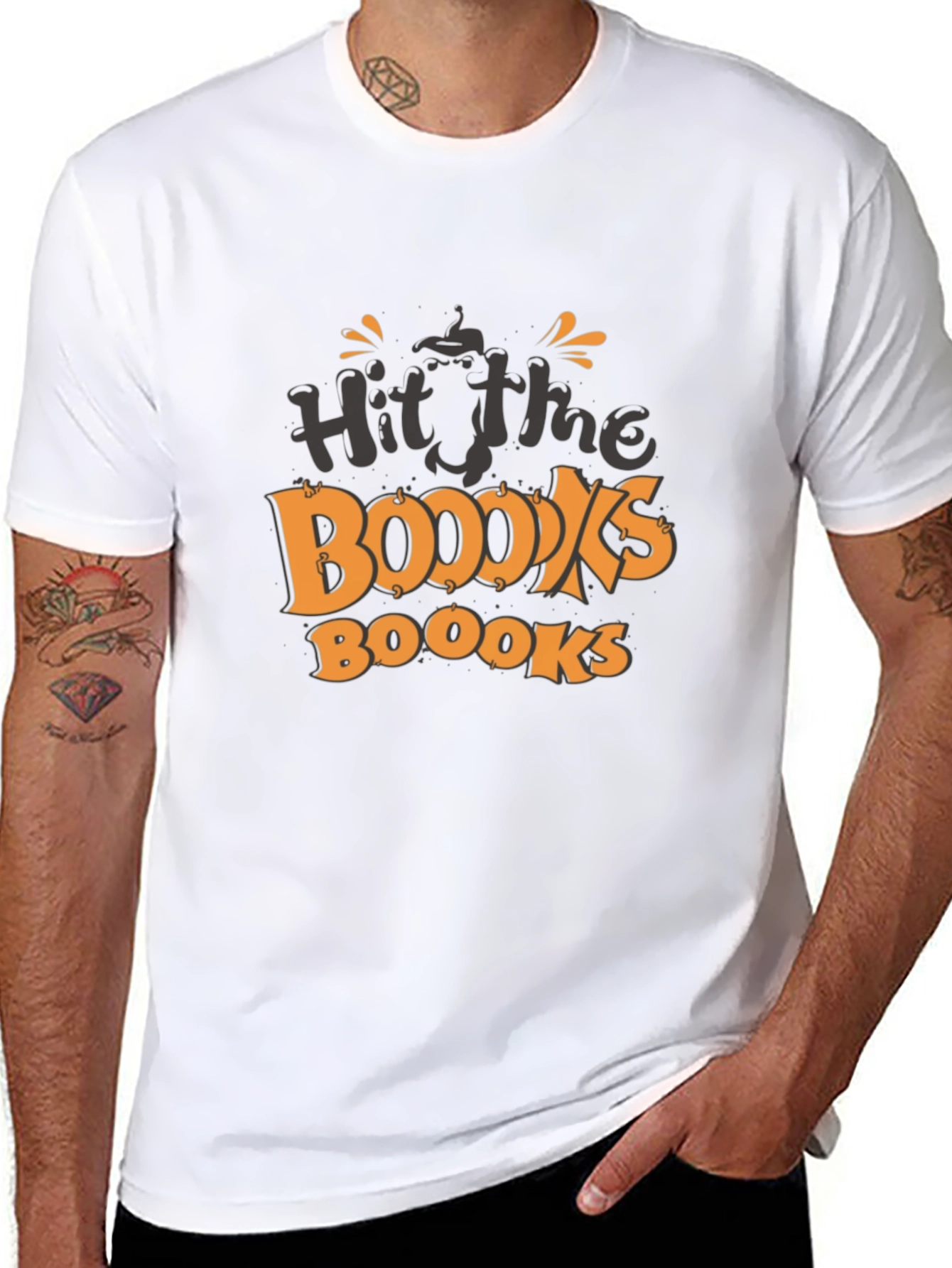 Hit the Boooks Halloween T-Shirt