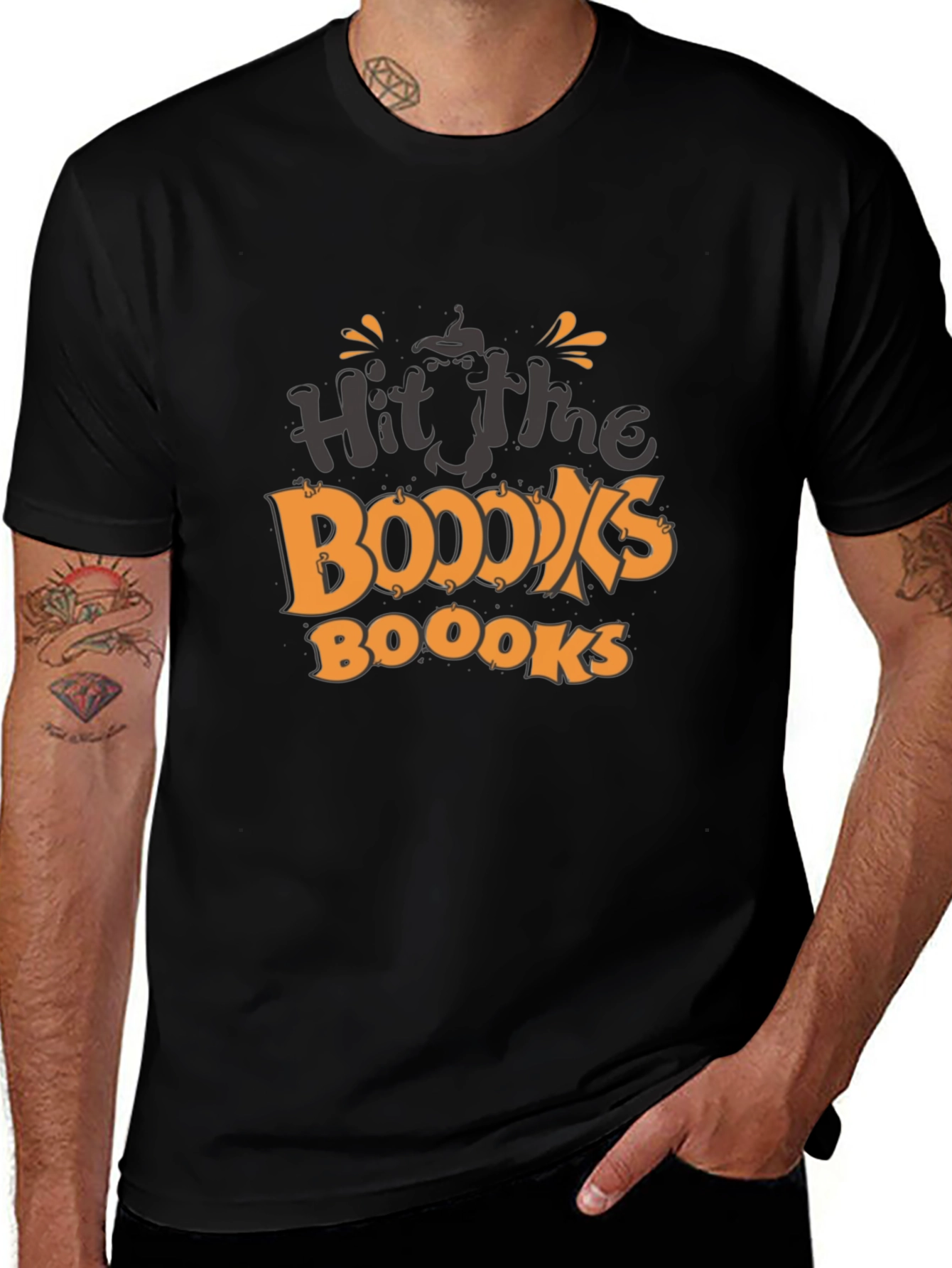 Hit the Boooks Halloween T-Shirt