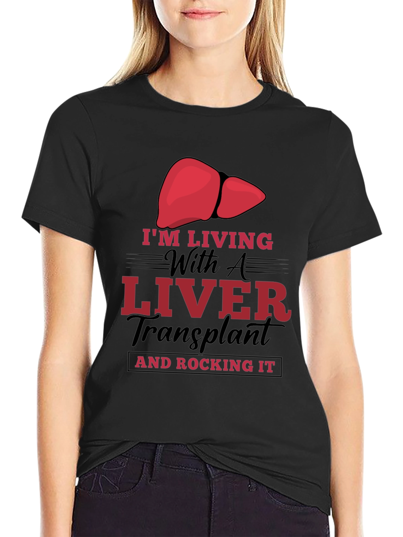 Liver Transplant Recipient Graphic T-Shirt
