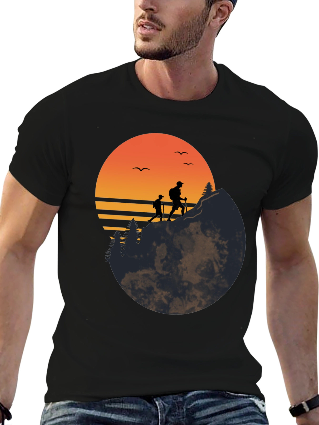 Adventure Sunset Graphic Tee