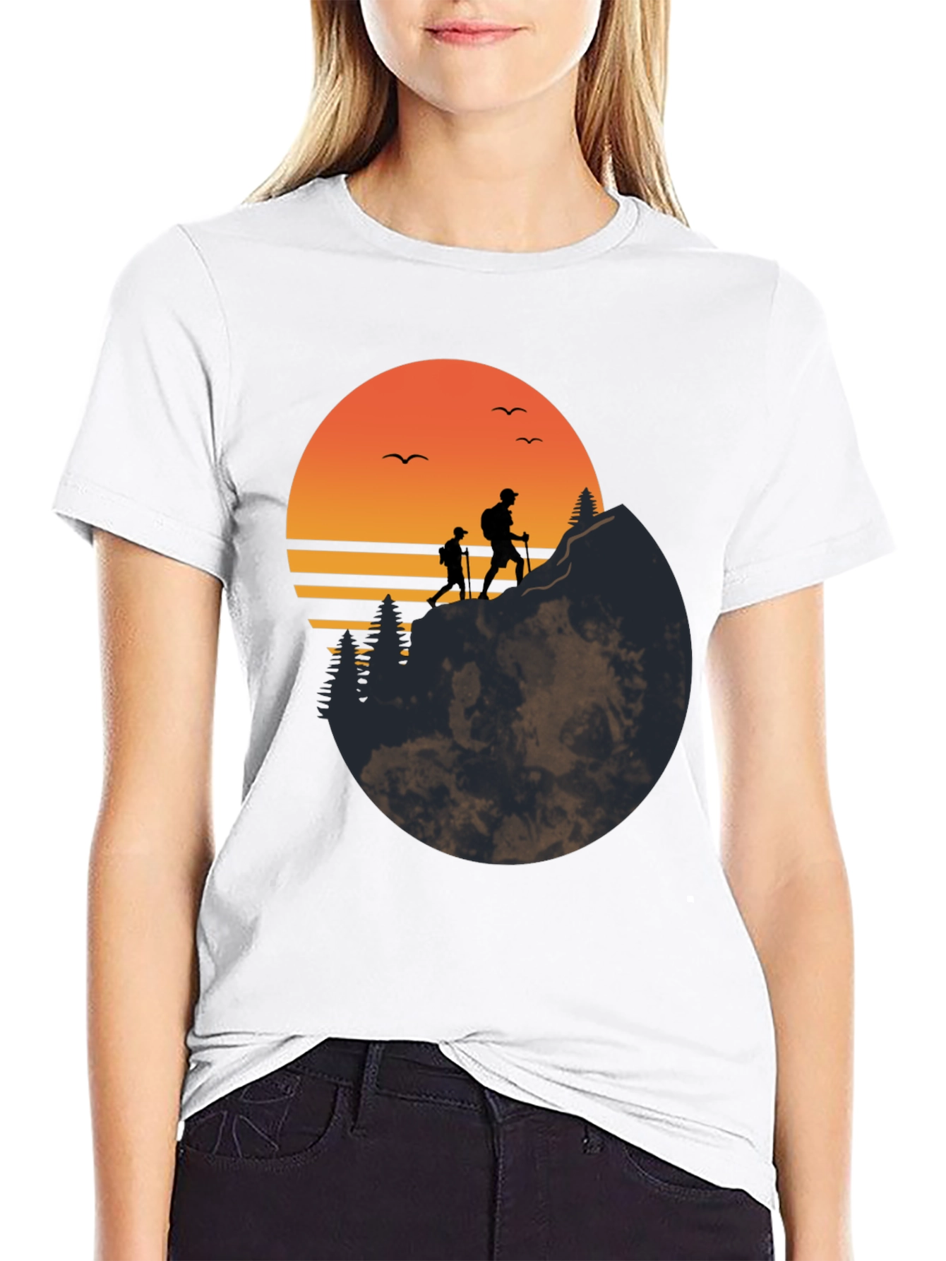Adventure Sunset Graphic Tee