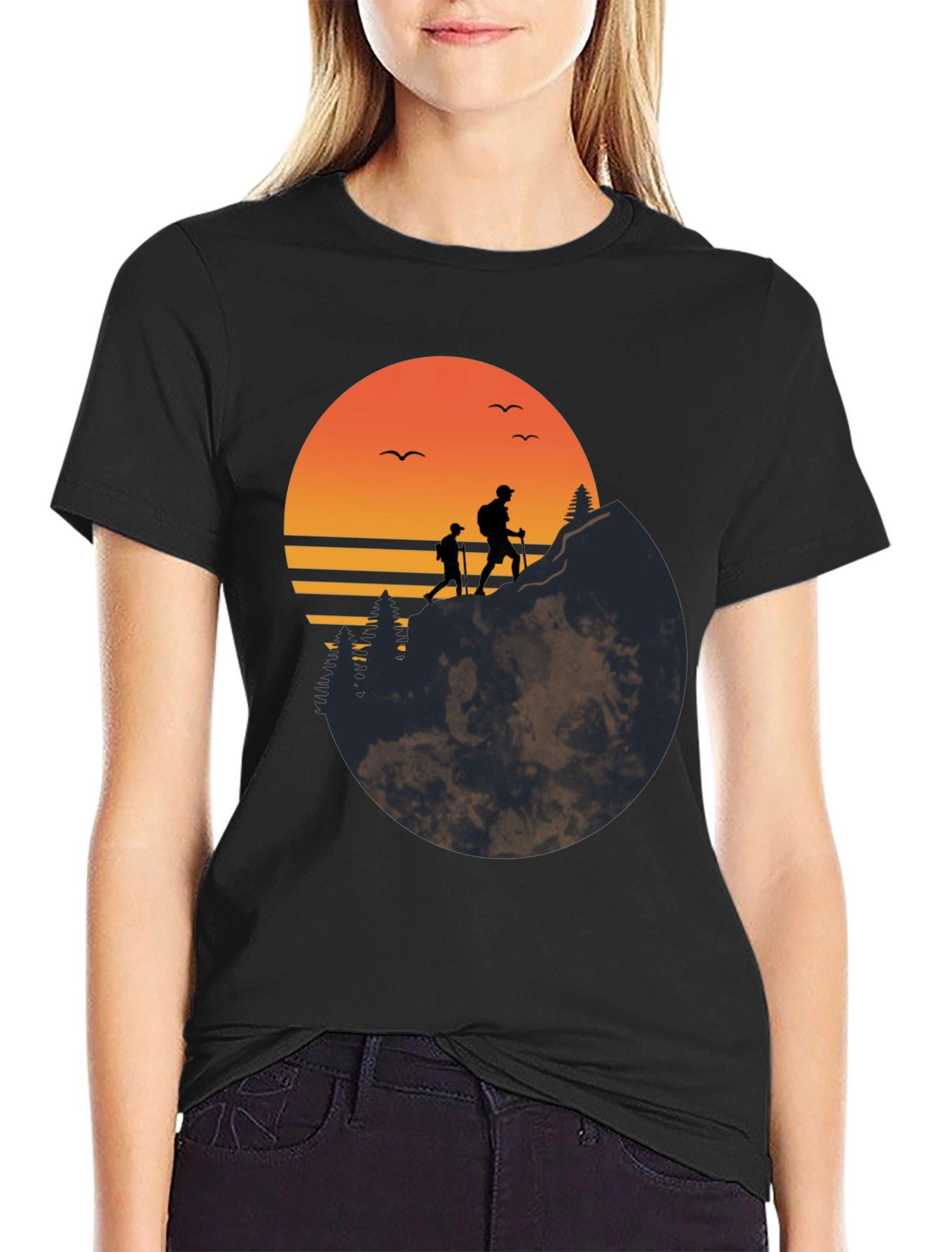 Adventure Sunset Graphic Tee