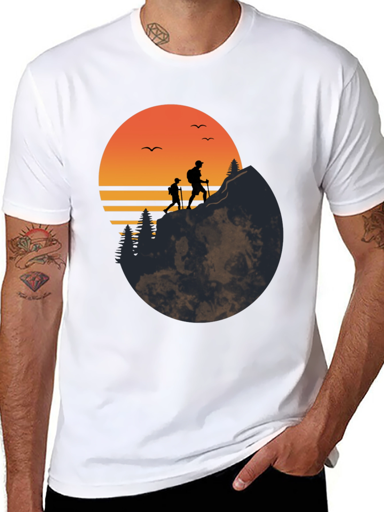 Adventure Sunset Graphic Tee