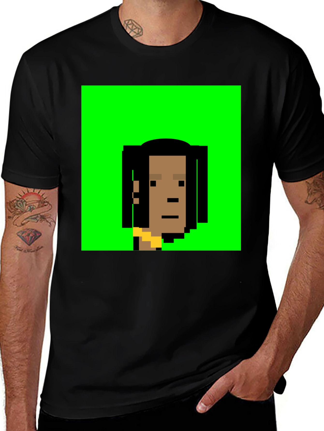Pixel Art Graphic Tee - Bold & Unique Style