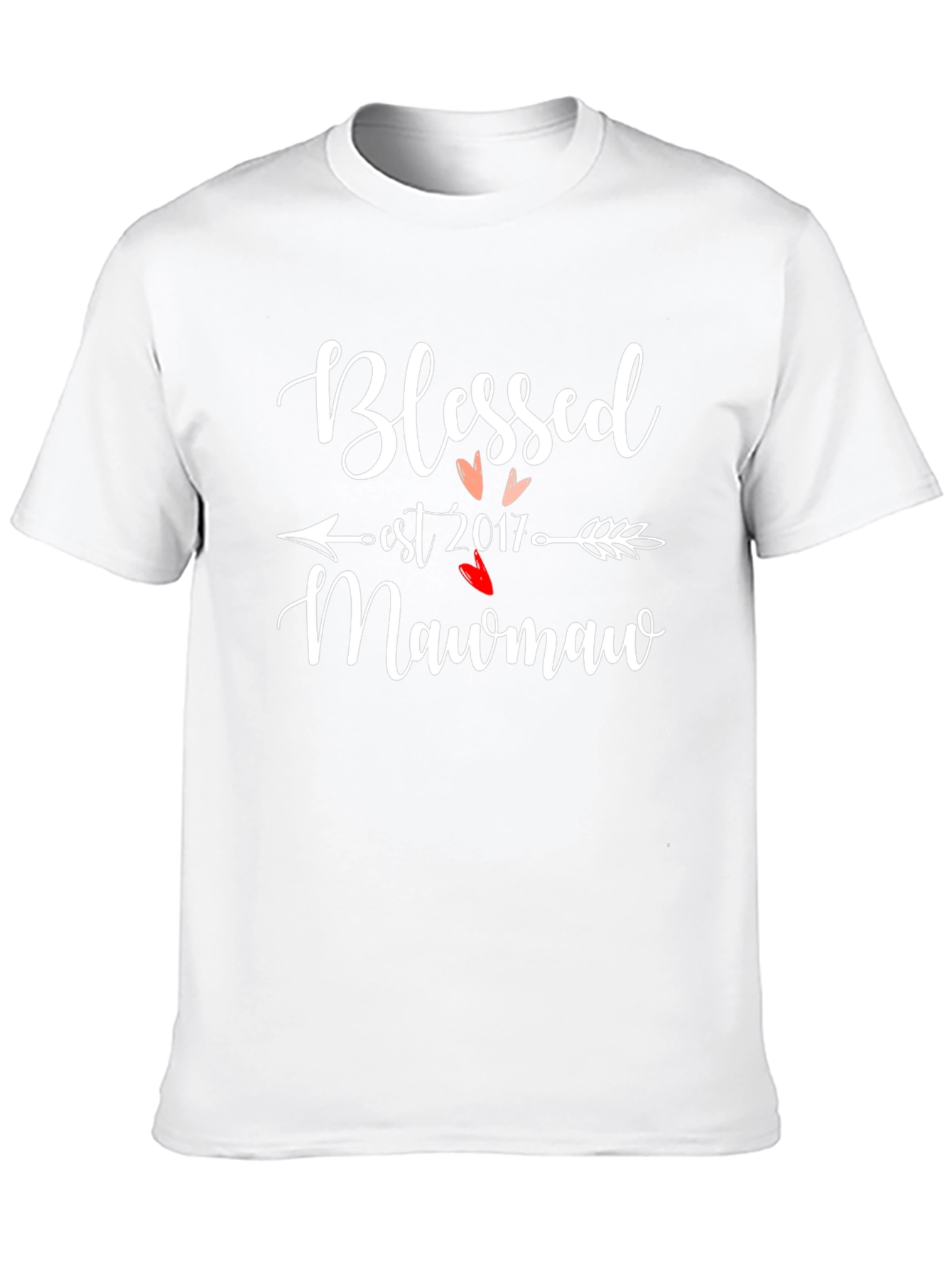 Blessed Mawmaw Est. 2017 Graphic Tee