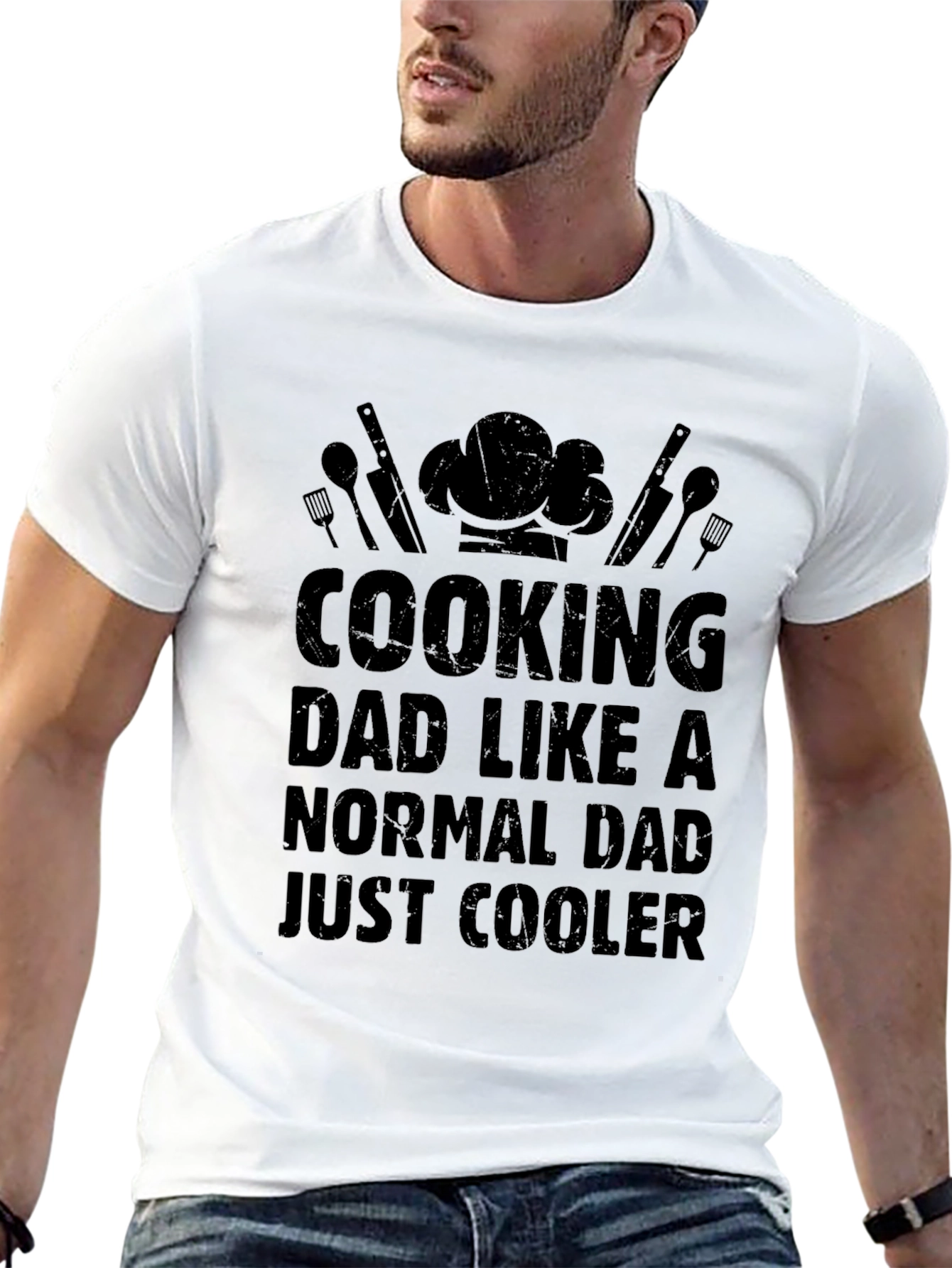 Cool Cooking Dad T-Shirt - Funny Chef Dad Tee