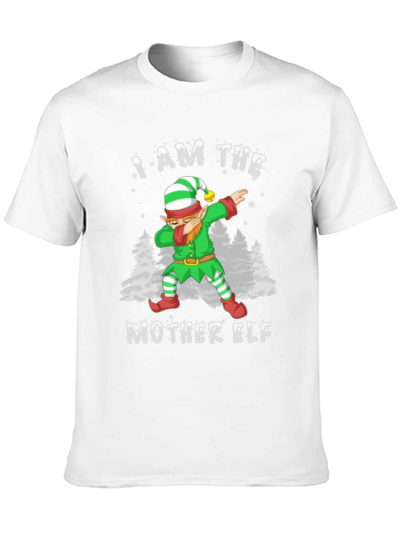 I am the Mother Elf Dabbing Graphic T-Shirt