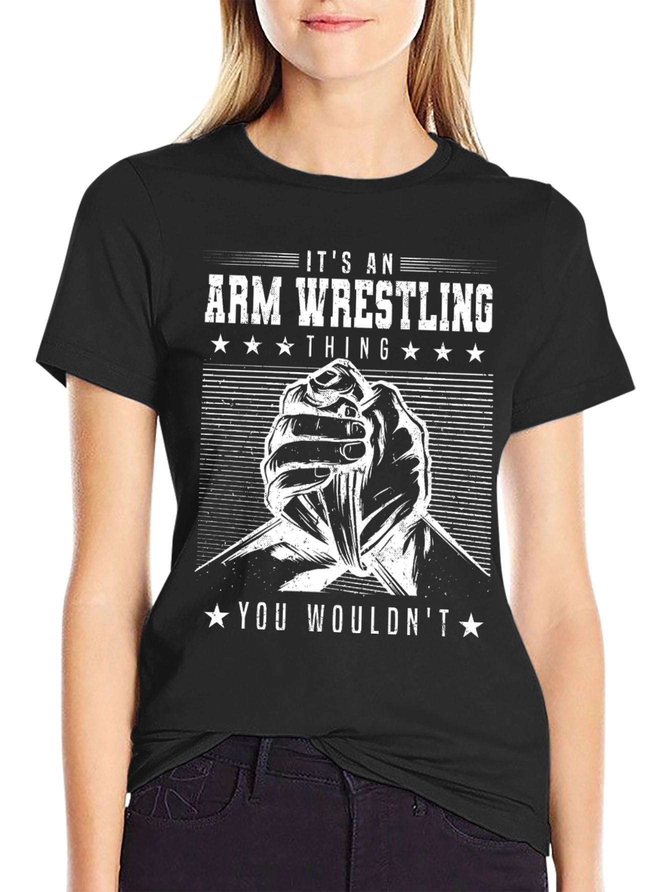 Arm Wrestling Thing T-Shirt - Unique Design