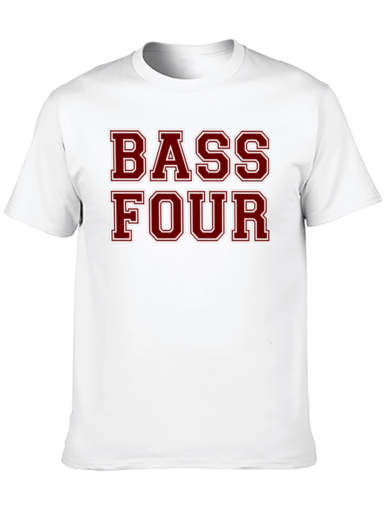 Bass Four T-Shirt - Funny Band Music Tee