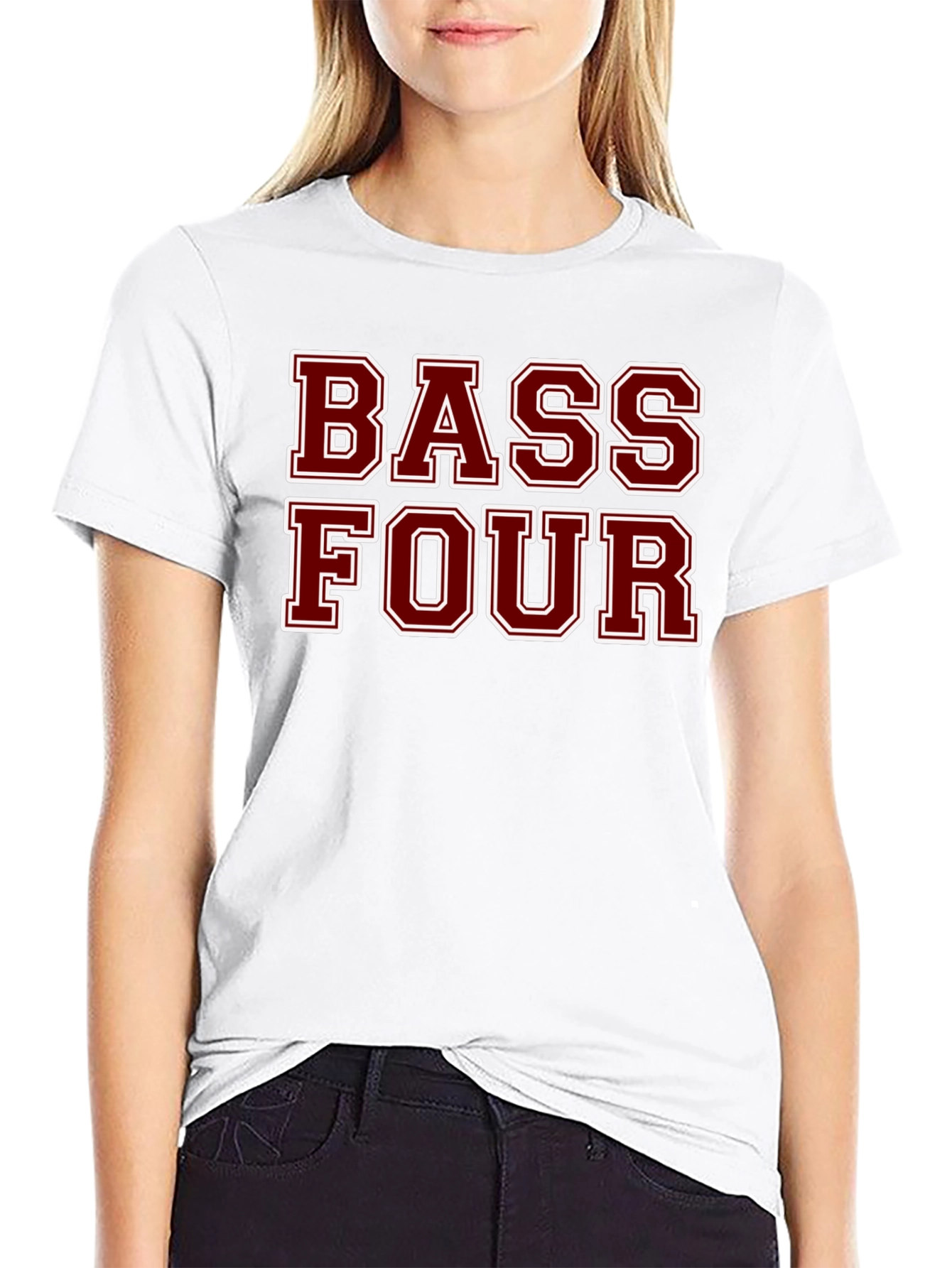 Bass Four T-Shirt - Funny Band Music Tee