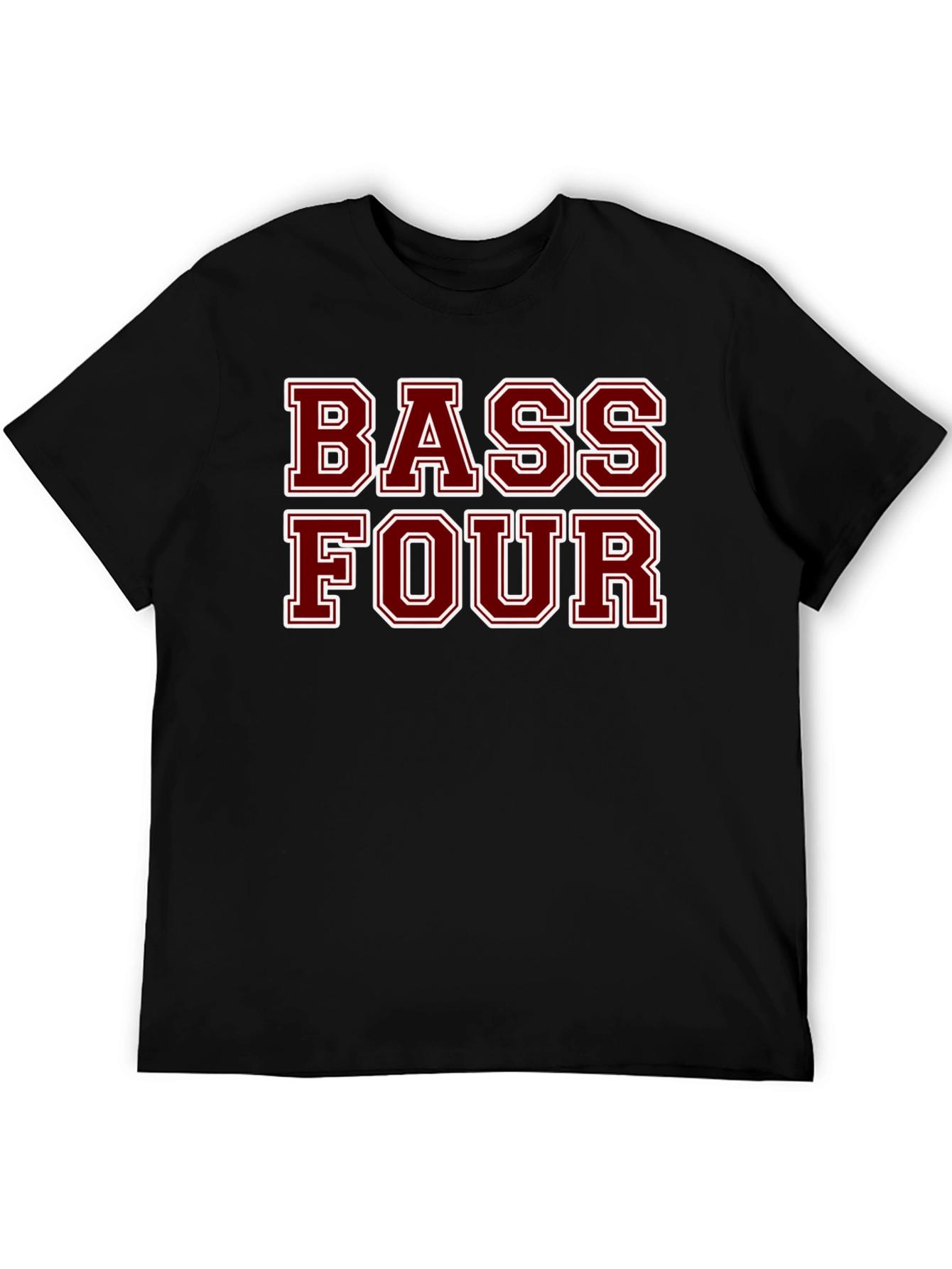 Bass Four T-Shirt - Funny Band Music Tee