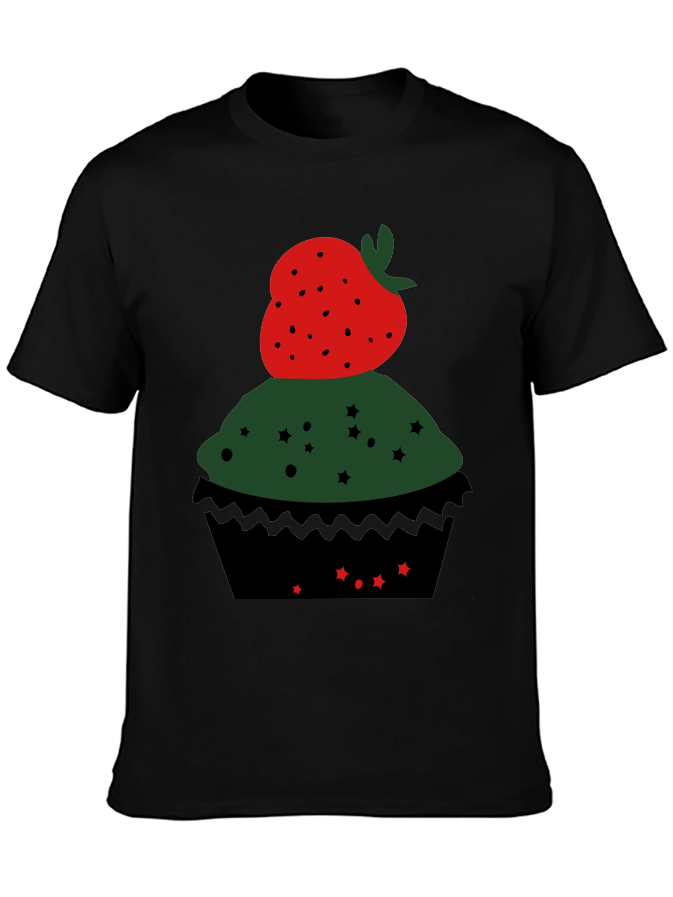 Strawberry Cupcake Graphic Tee