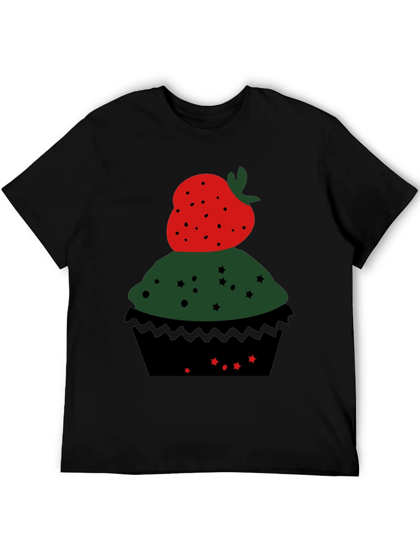 Strawberry Cupcake Graphic Tee