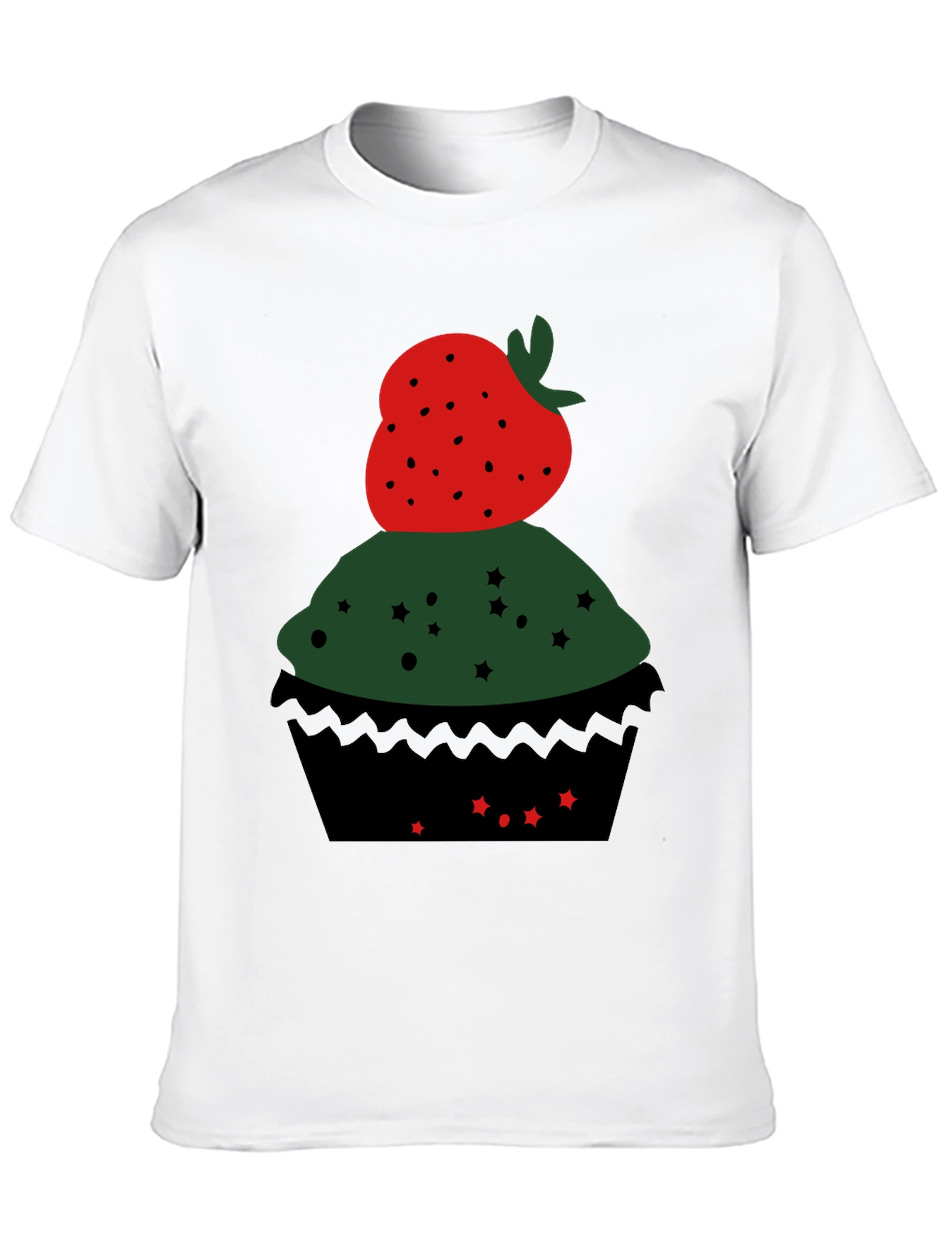 Strawberry Cupcake Graphic Tee