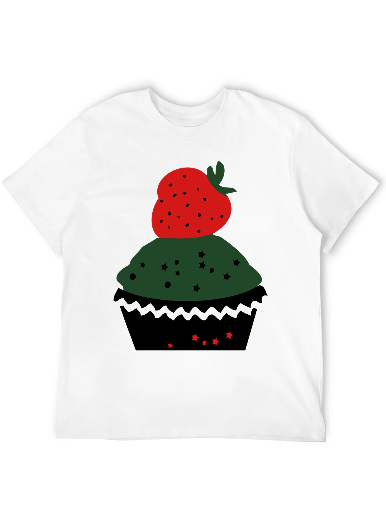 Strawberry Cupcake Graphic Tee