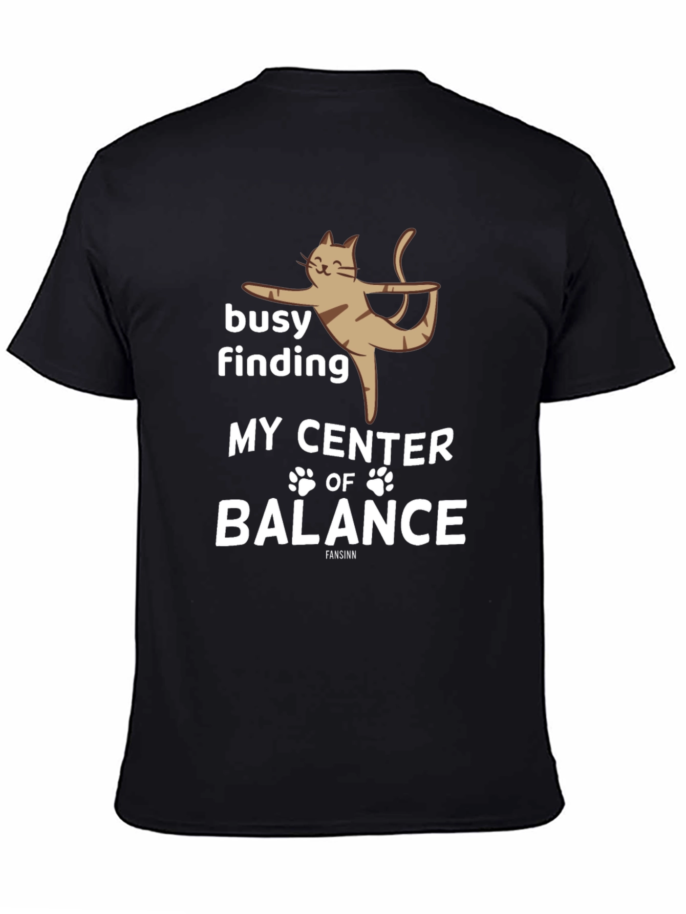 Yoga Cat T-Shirt - Find Your Center