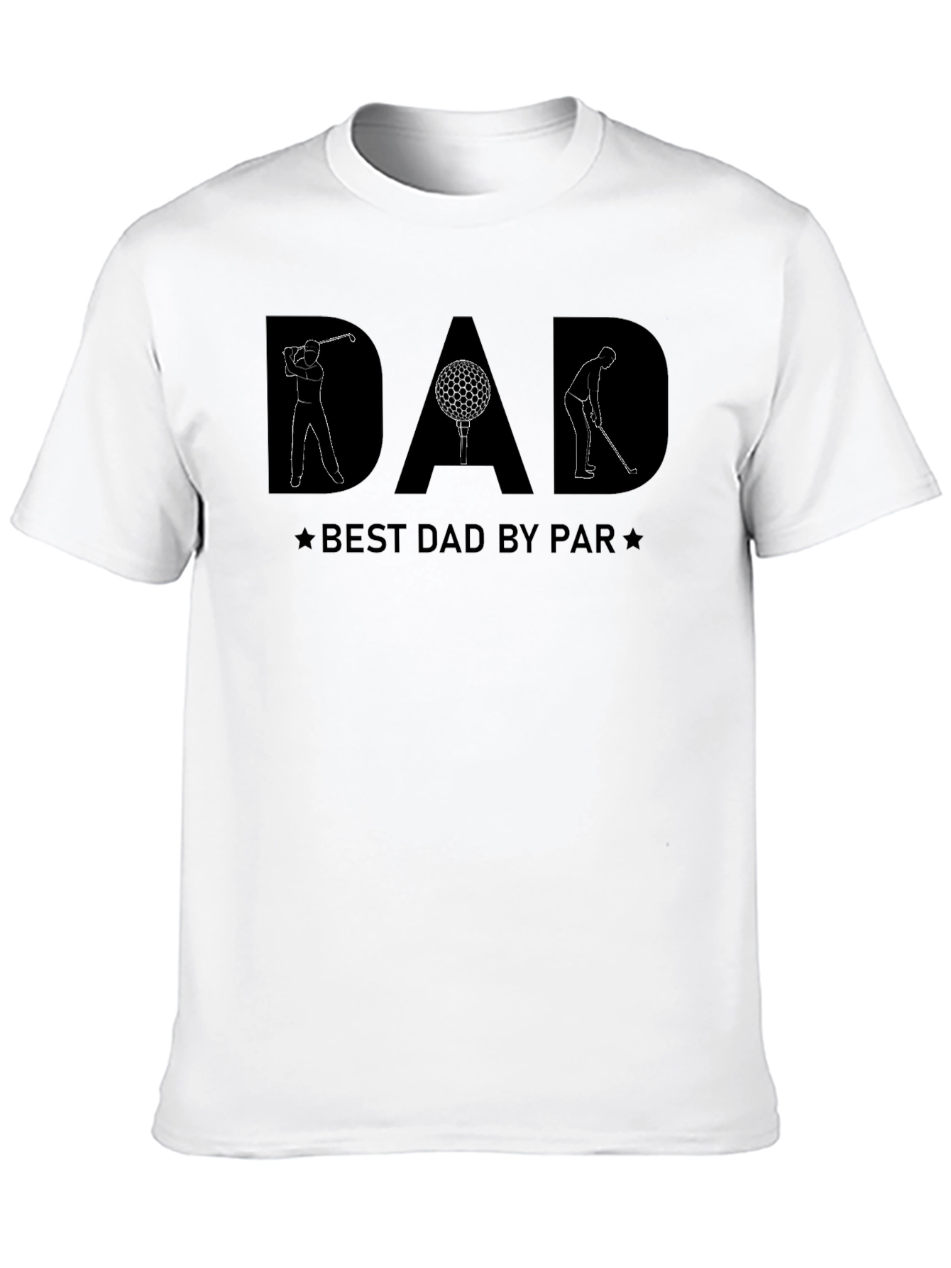 Best Dad by Par T-Shirt - Golf Lovers Tee