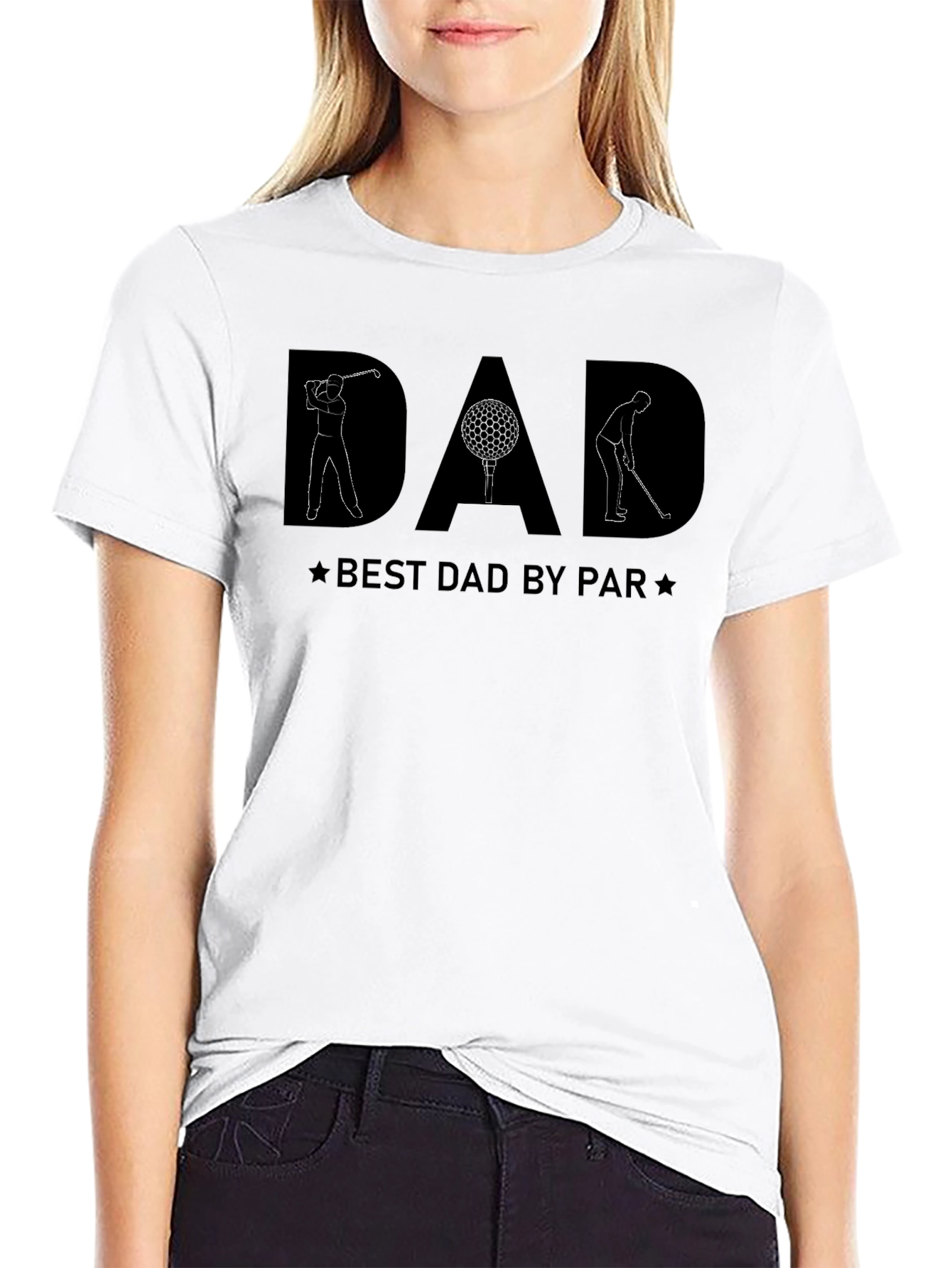 Best Dad by Par T-Shirt - Golf Lovers Tee