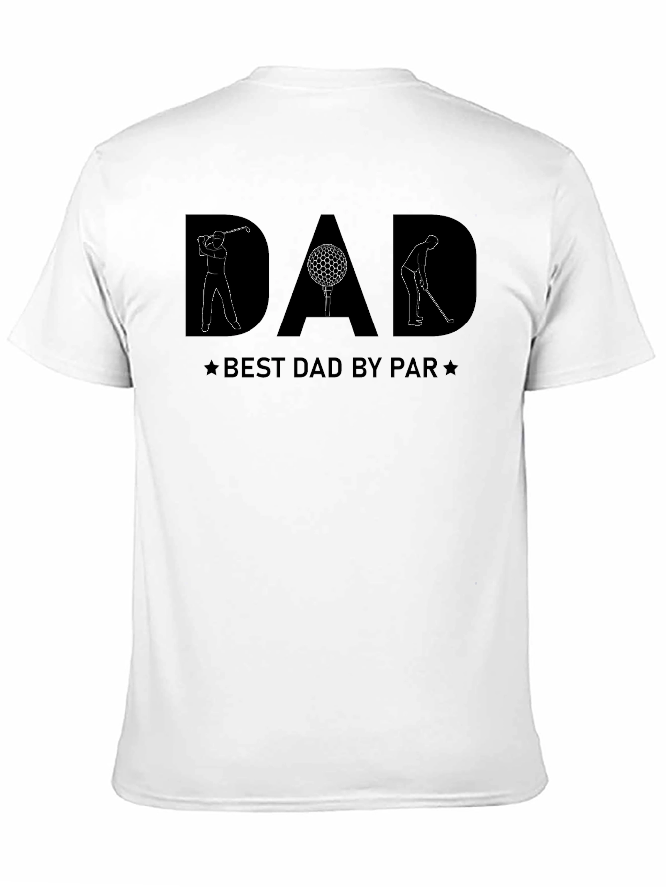 Best Dad by Par T-Shirt - Golf Lovers Tee