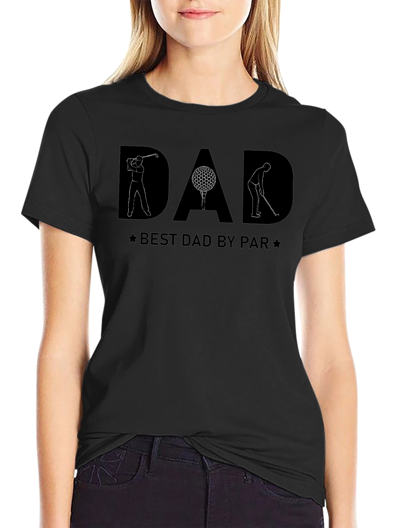 Best Dad by Par T-Shirt - Golf Lovers Tee